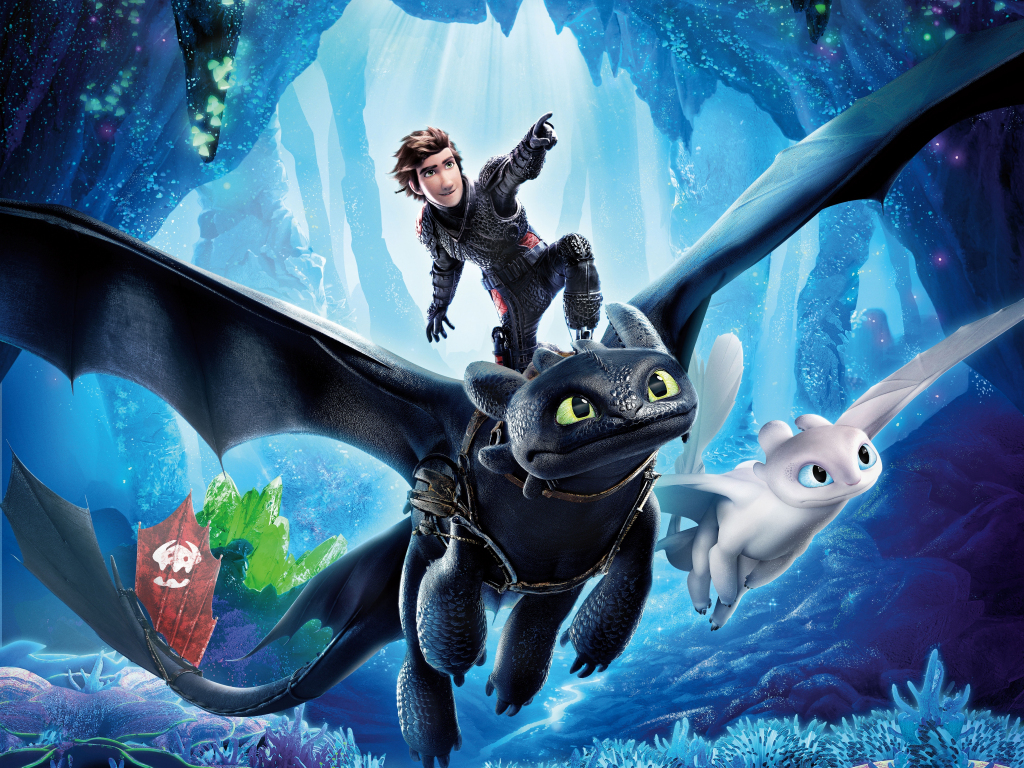 Wallpaper how to train your dragon: the hidden world, hiccup, toothless, dragon ride desktop wallpaper, HD image, picture, background, 0b5f29