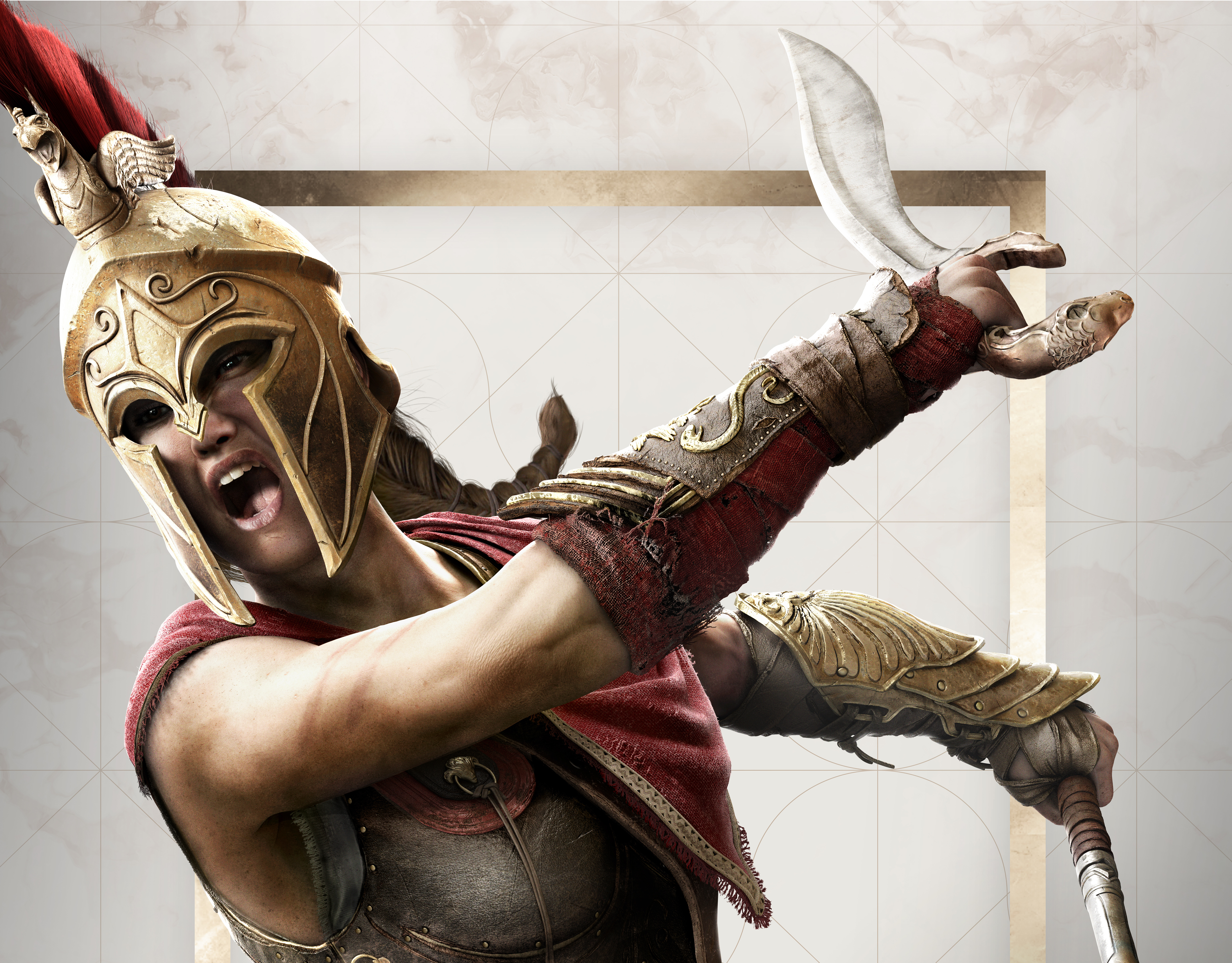 5K, Assassins Creed: Odyssey, Kassandra Gallery HD Wallpaper