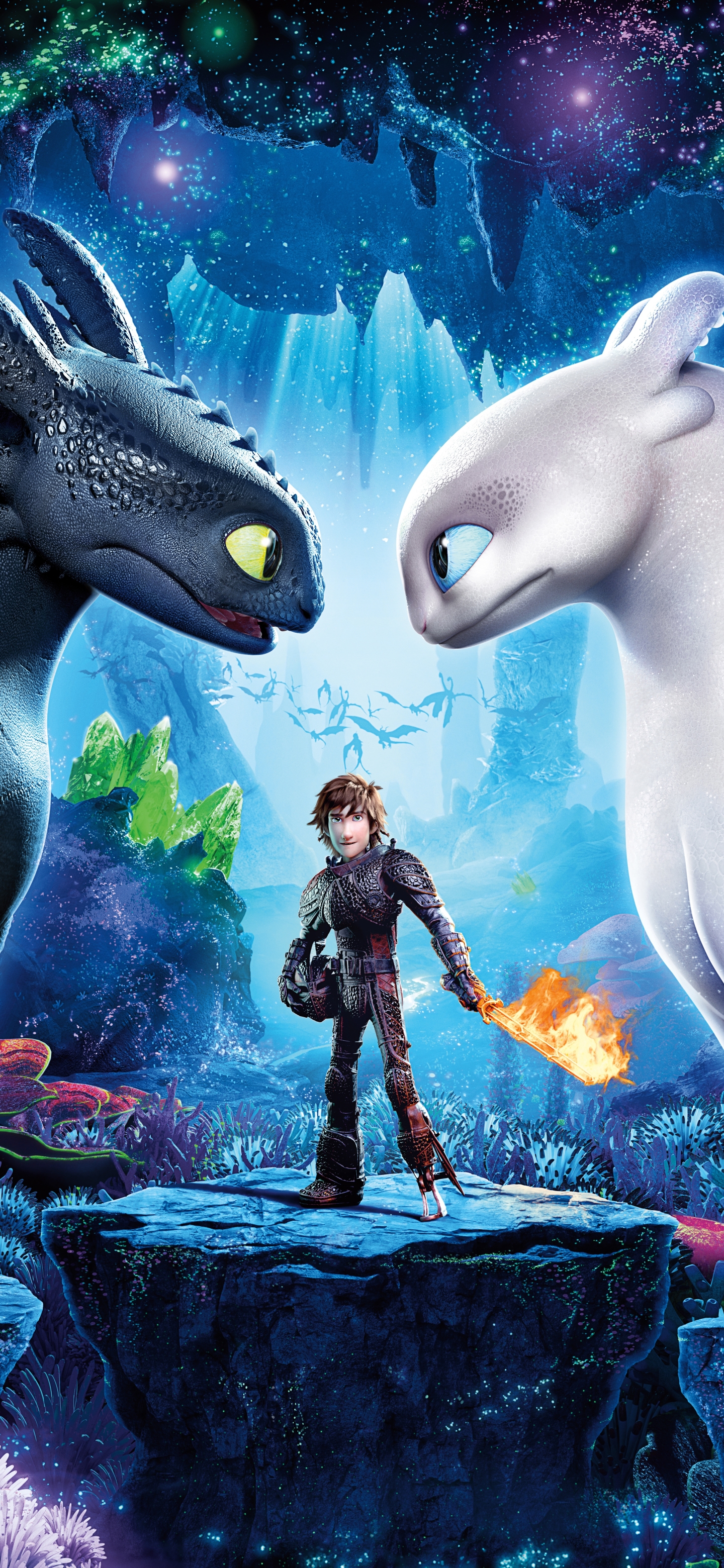 HD desktop wallpaper: Movie, Toothless (How To Train Your Dragon), Hiccup (How To Train Your Dragon), How To Train Your Dragon, How To Train Your Dragon: The Hidden World, White Night Fury