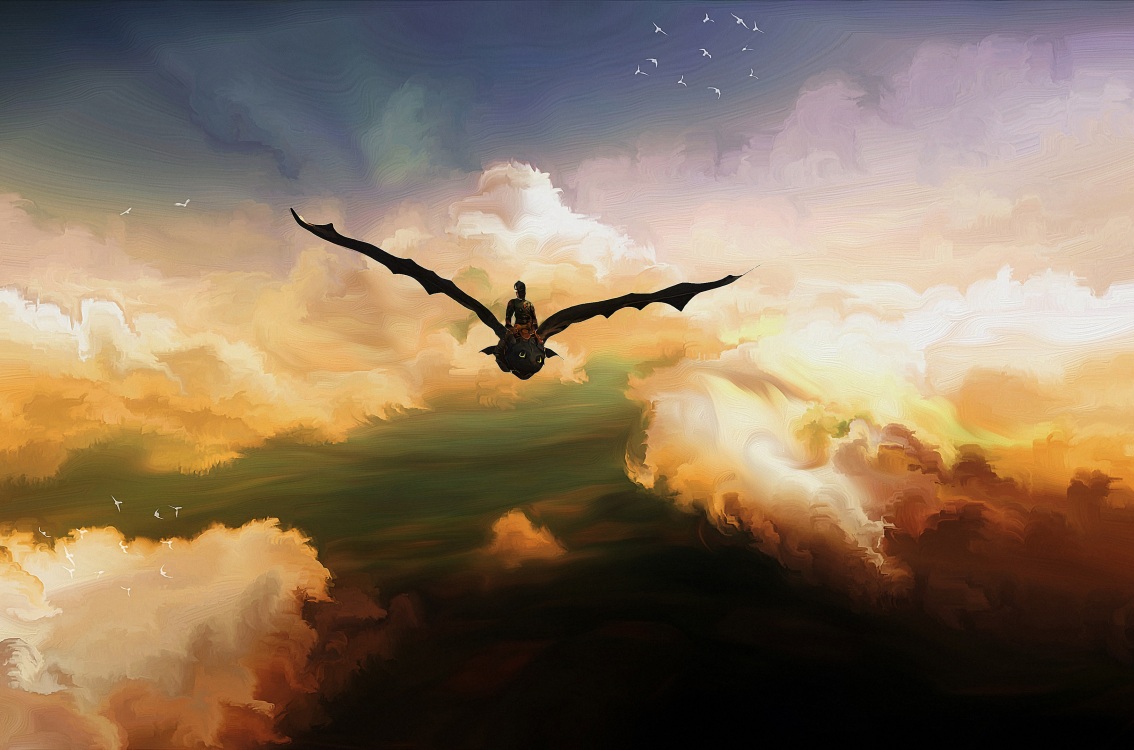 Wallpaper 4k Hiccup And Toothless Artwork 5k Wallpaper