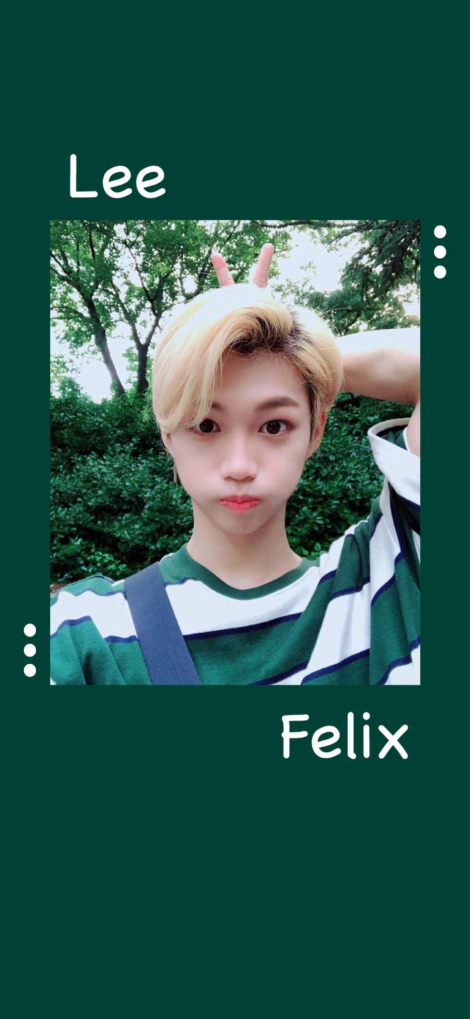 Hi! I just joined and I decided to make 2 wallpaper lol. The one with Felix is for iPhone XS Max (I don't remember lol) and the one with Jeongin is for