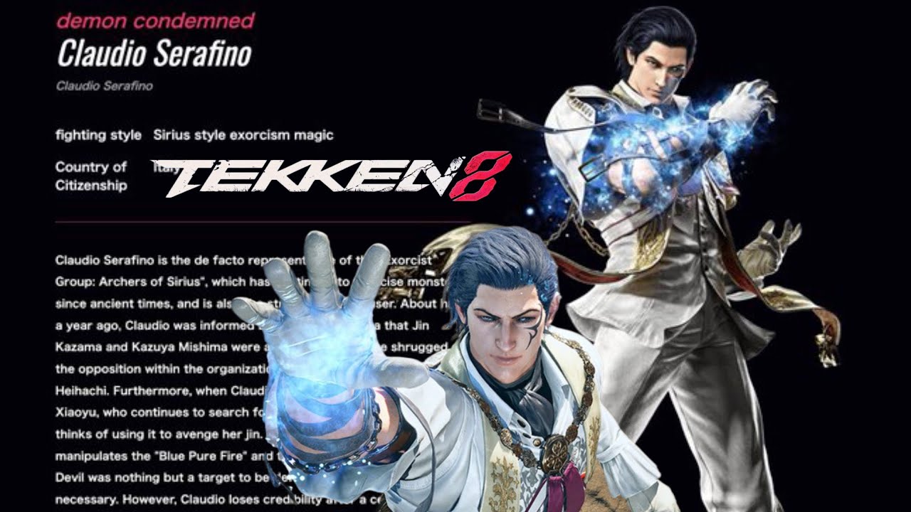 Tekken 8 Claudio Serafino Story Revealed & New Picture