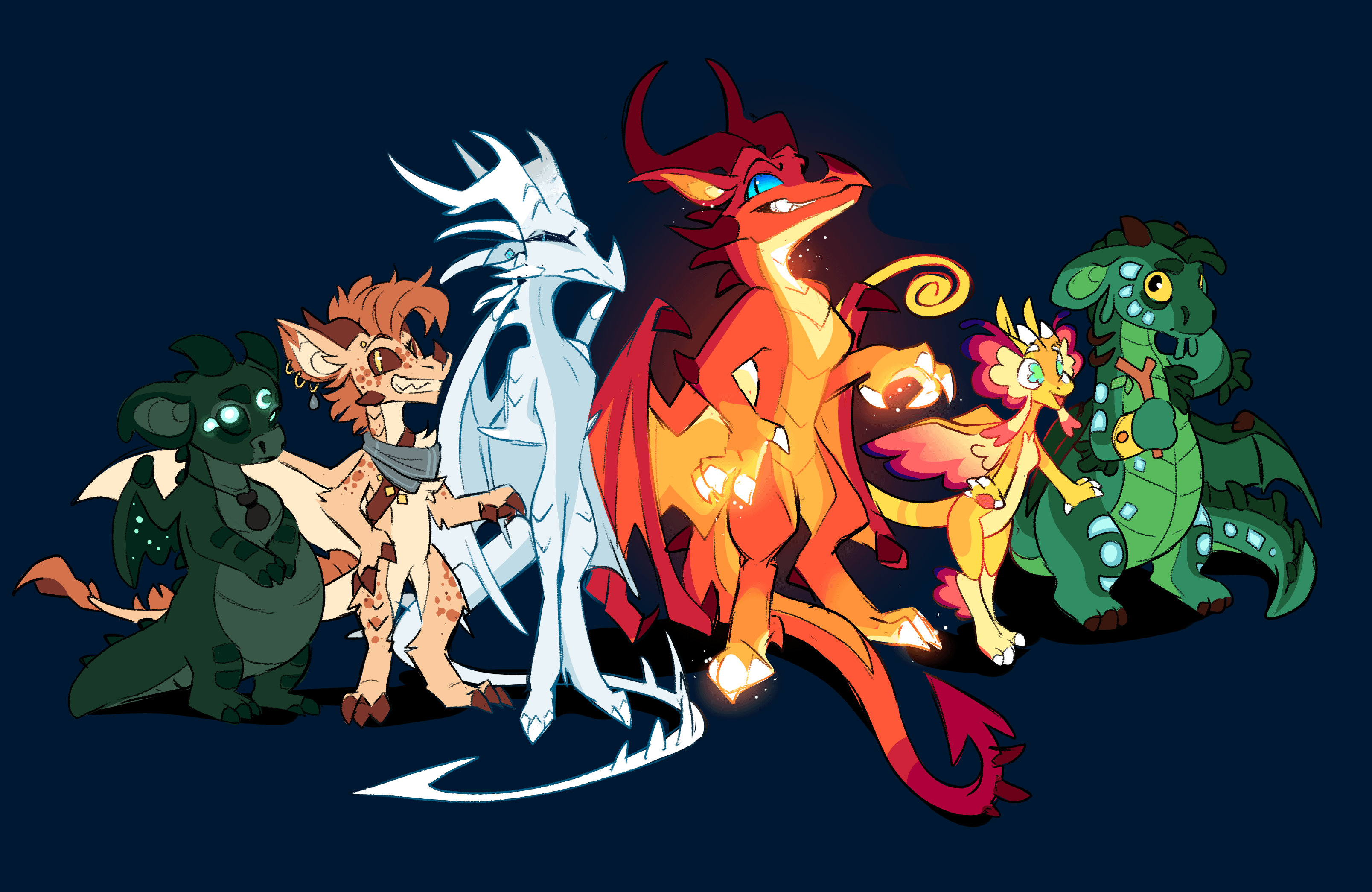 hehe I drew the Jade winglet anthro