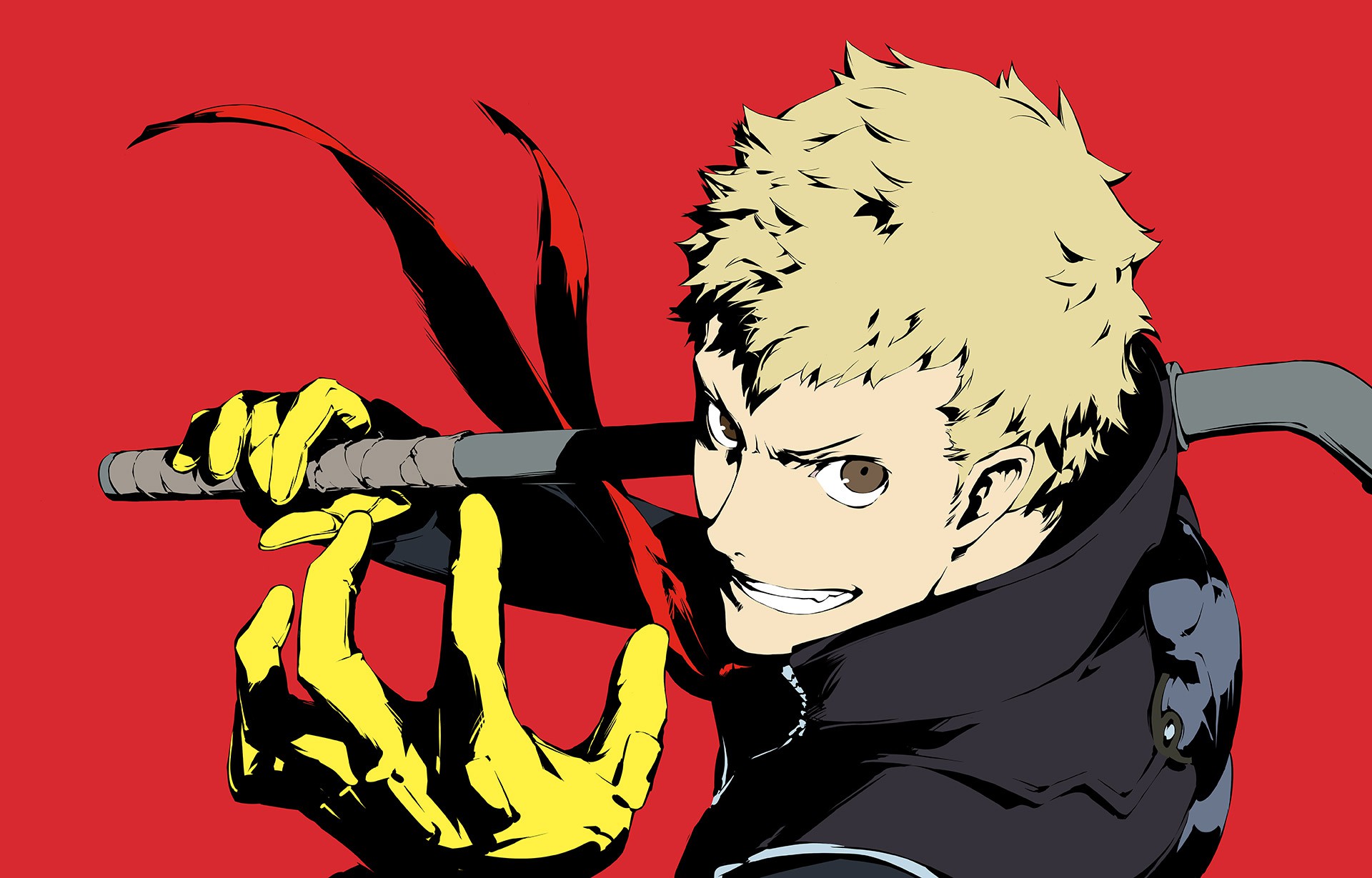 Artwork Ryuji. Persona 5. Atlus. Cook and Becker
