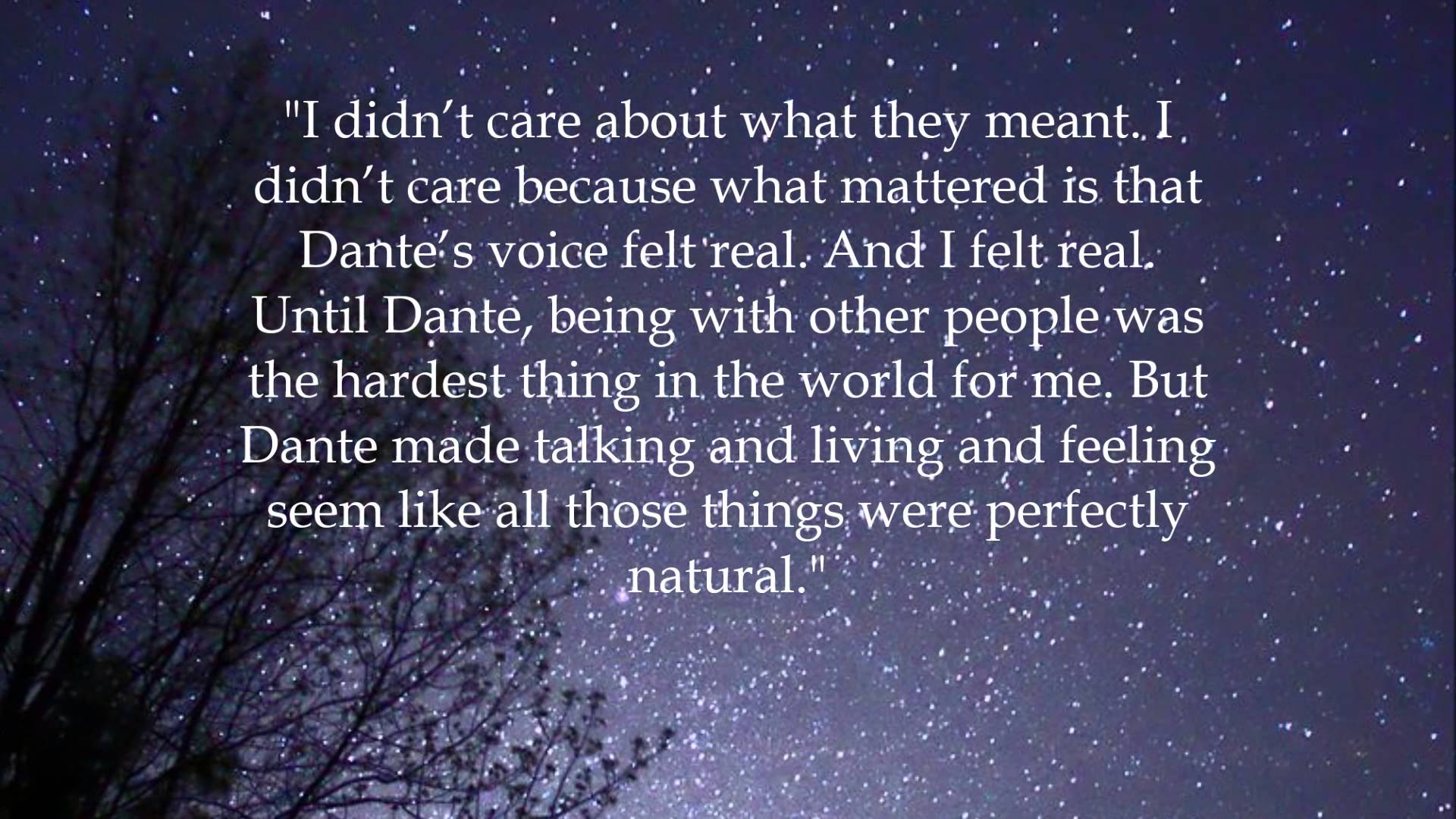 Aristotle and Dante Discover the Secrets of the Universe. You Young Adult Nostalgic