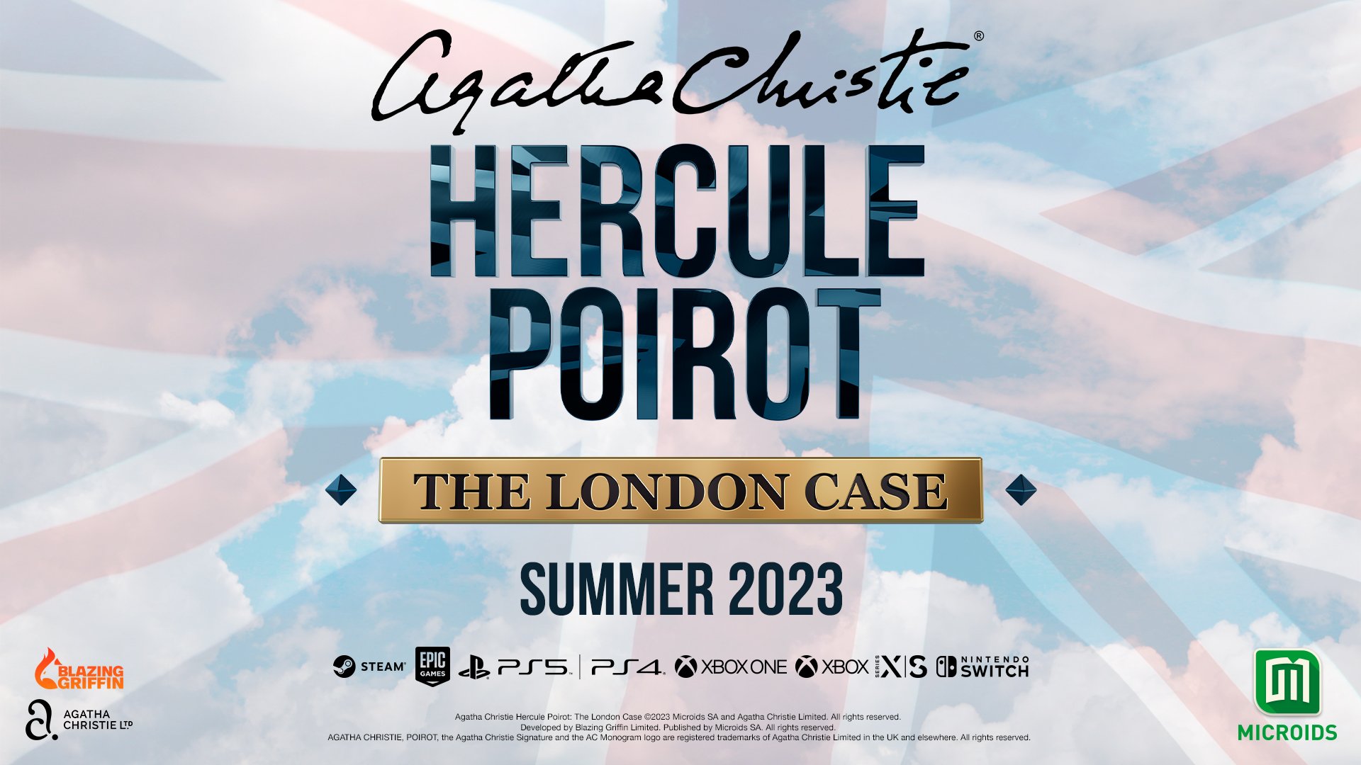 Agatha Christie Poirot: The London Case announced for PS5, Xbox Series, PS4, Xbox One, Switch, and PC