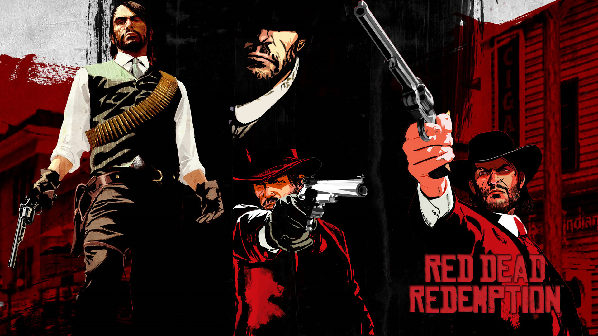 Picture Red Dead Redemption vdeo game 1920x1080