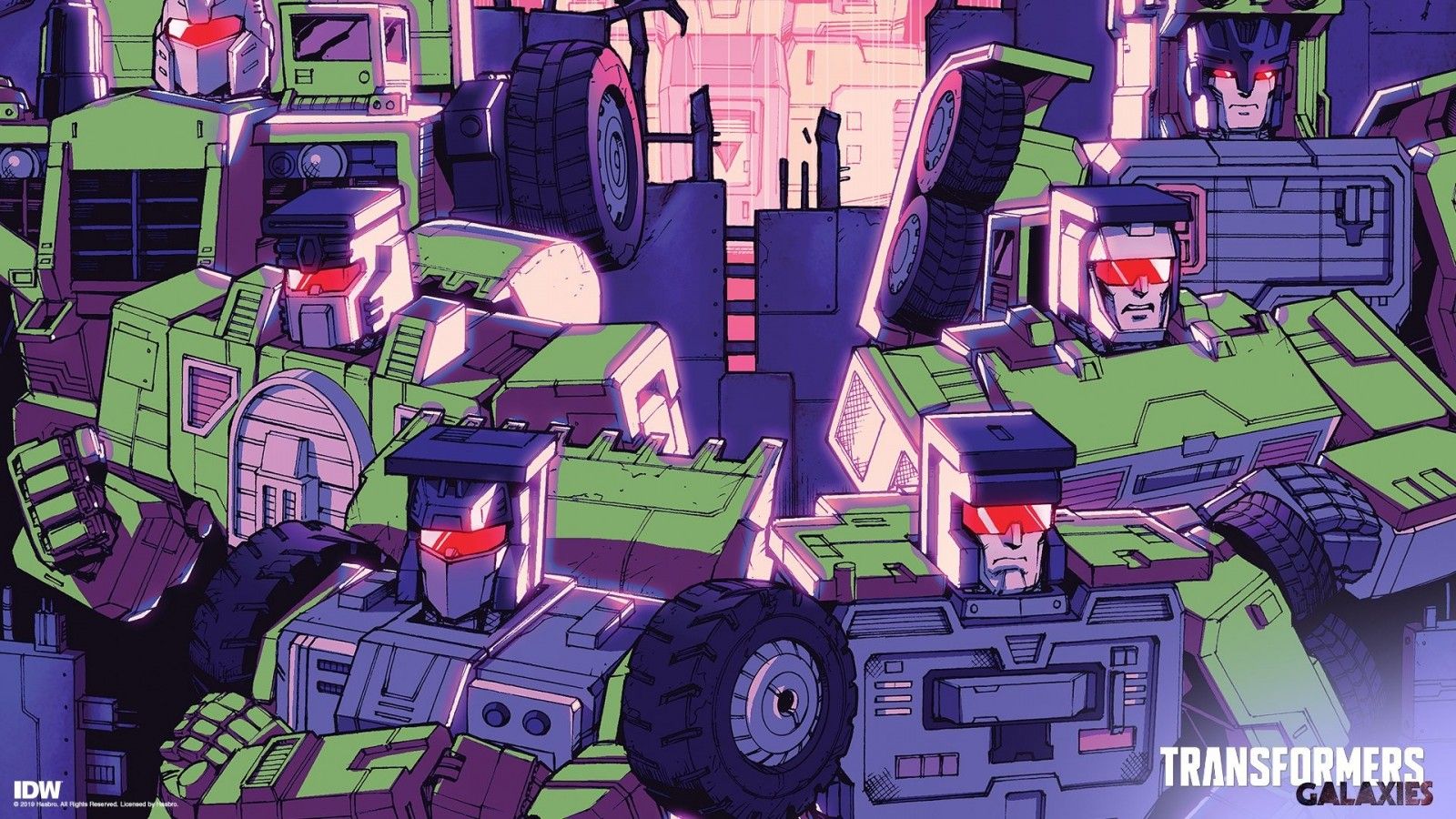 IDW Transformers Galaxies Constructicons Rising Exclusive Covers and Wallpaper. Transformers artwork, Transformers, Transformers art