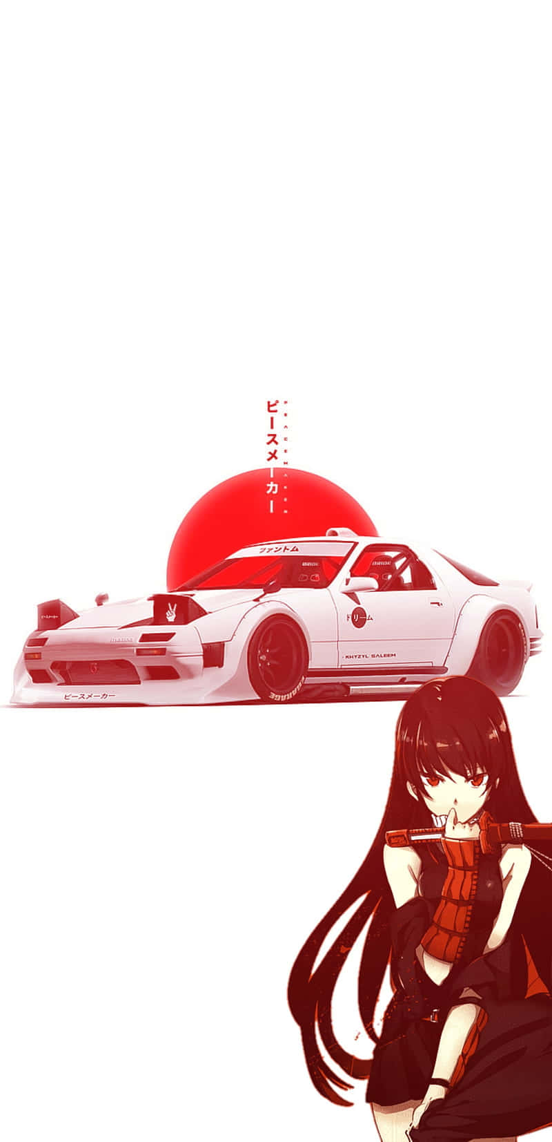 Flag Of Japan JDM Anime Wallpaper