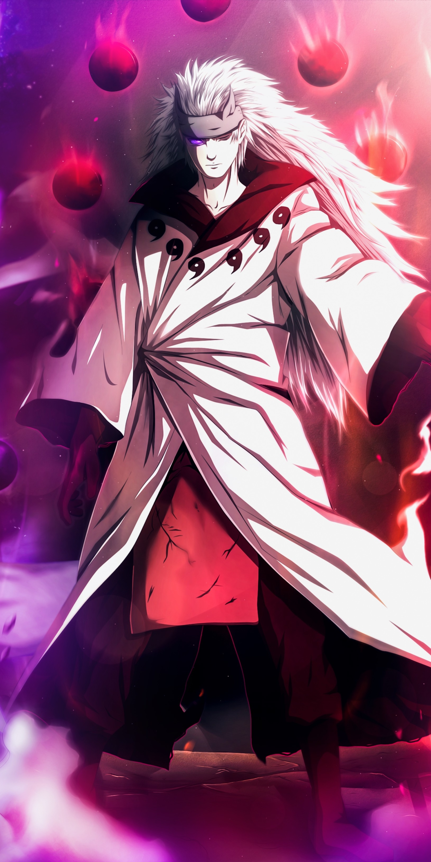 Mobile wallpaper: Anime, Naruto, Madara Uchiha, Obito Uchiha, Sage Of Six Paths, 1129072 download the picture for free