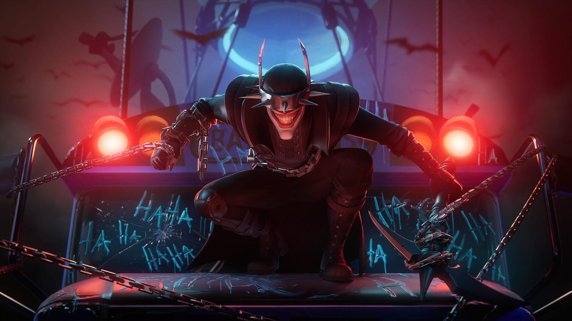 Batman who laughs, la-mort, joker, metal, HD phone wallpaper