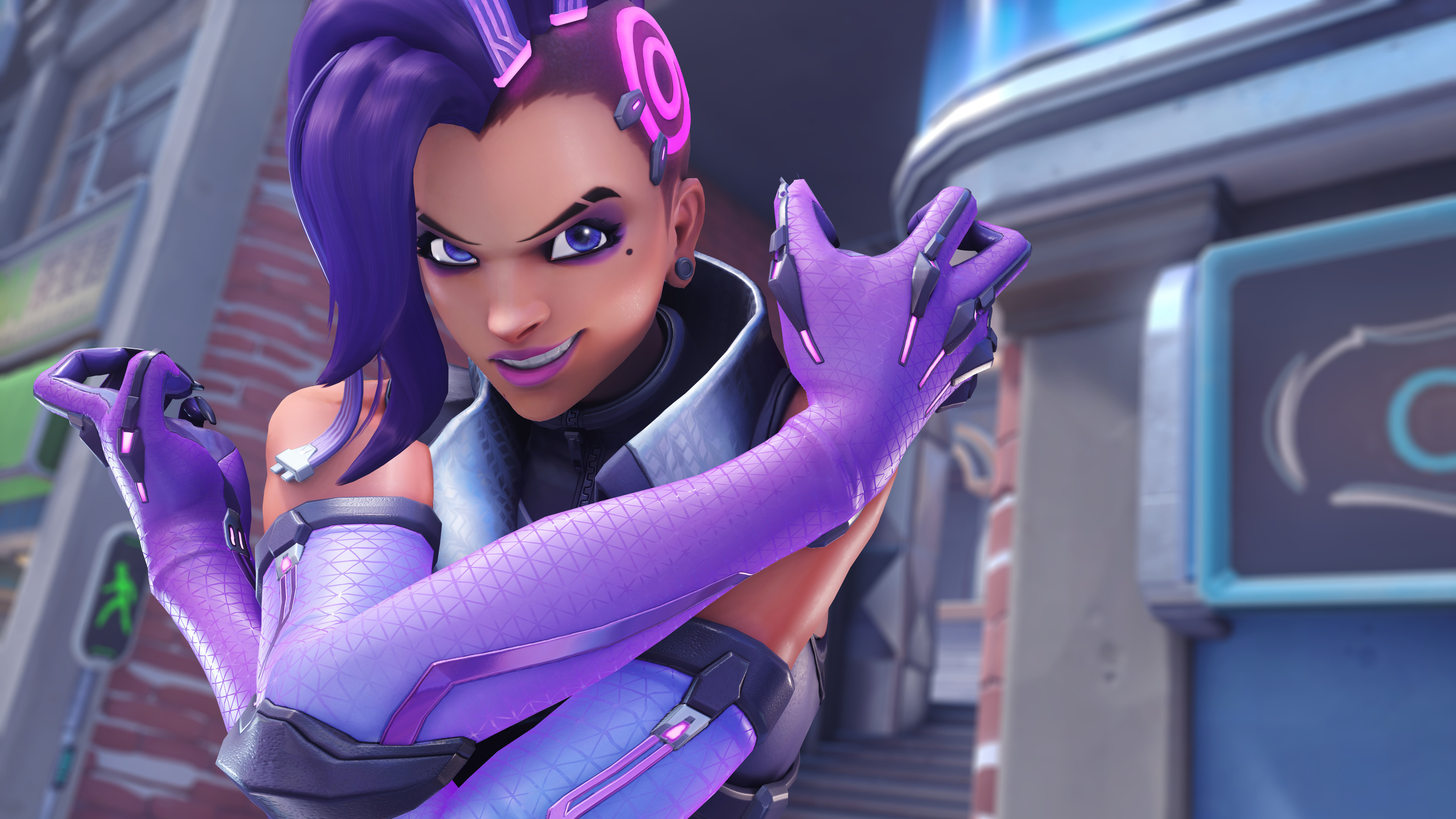 Sombra Wallpaper 4K, Overwatch 2