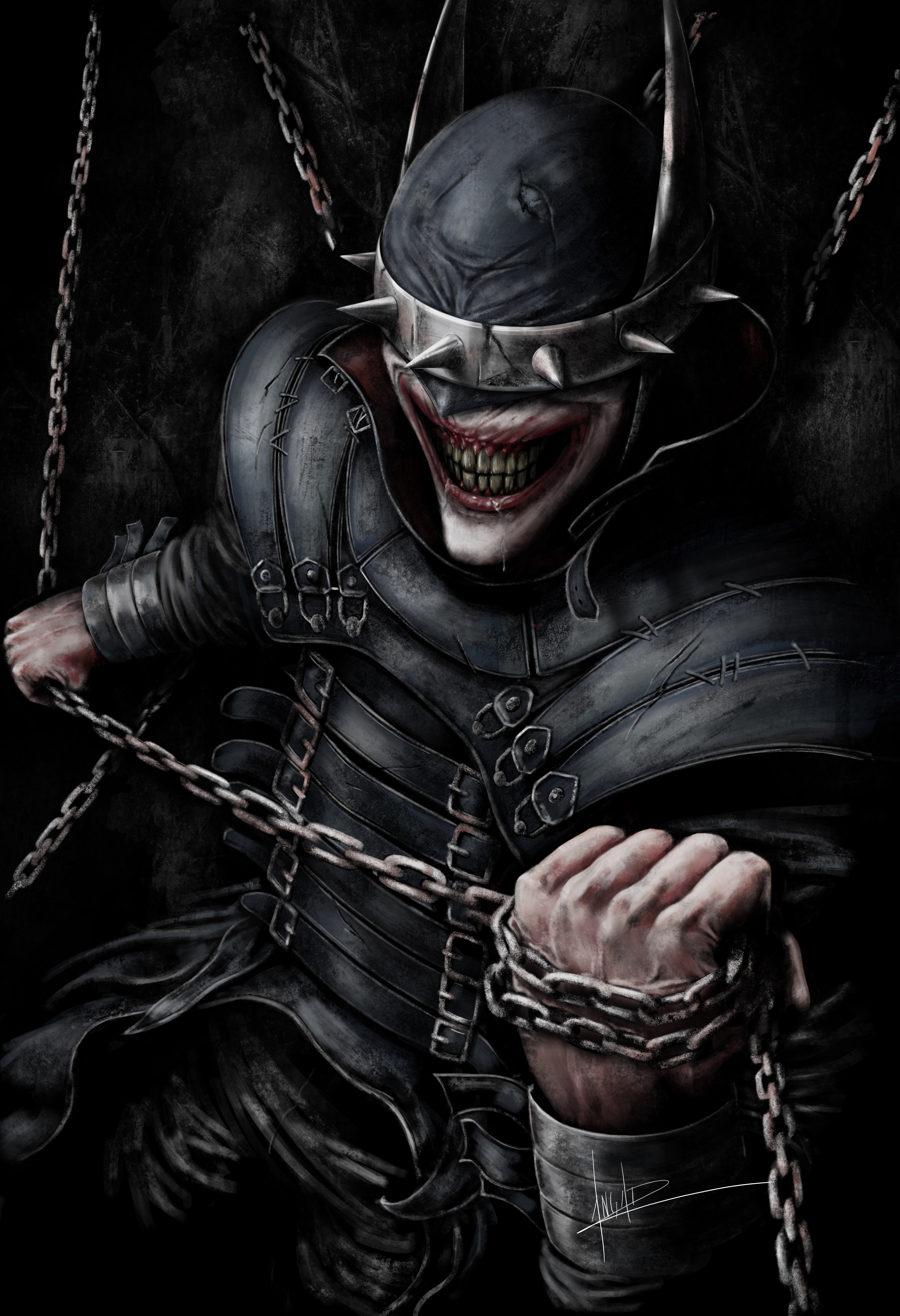 The Batman who laughs