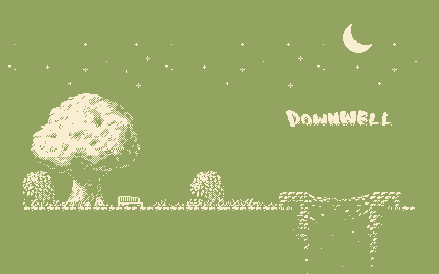 Downwell [1680x1050]. Wallpaper, R wallpaper, HD wallpaper