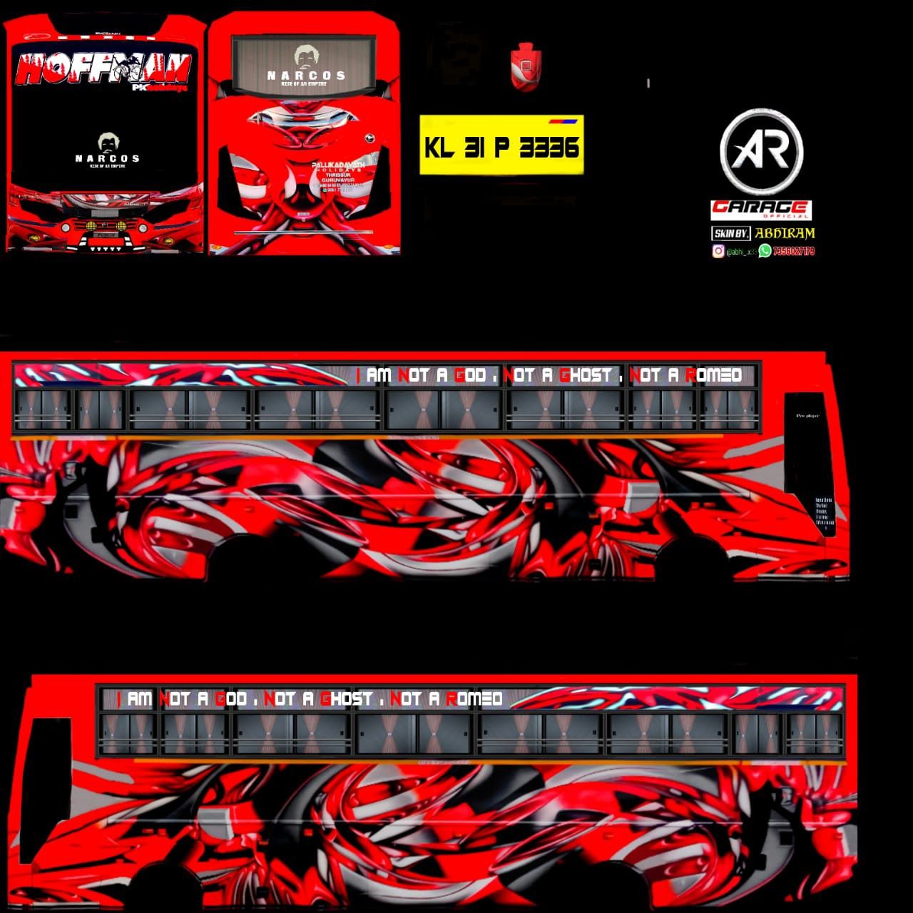 Bus skin design. Bus skin design, Bus simulator indonesia livery kerala, Private bus livery