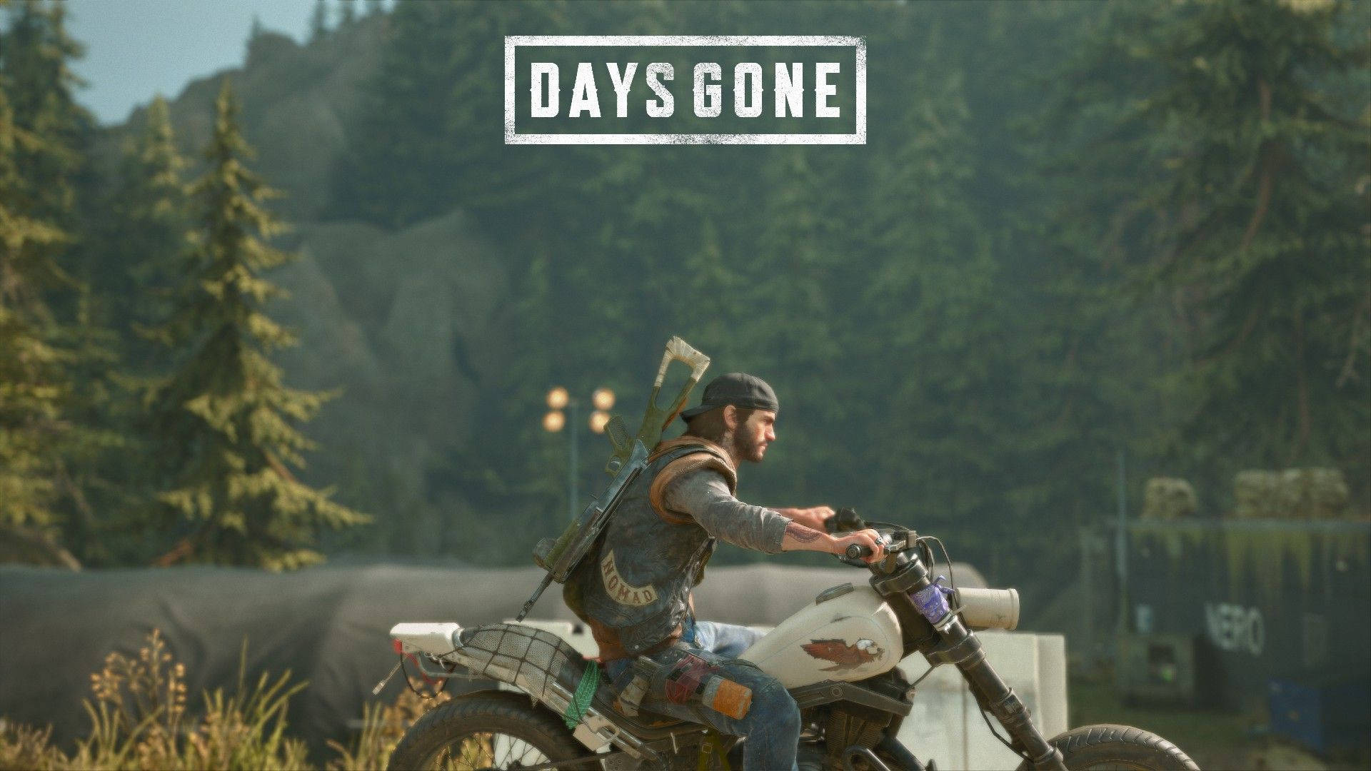 Days Gone Wallpaper 4K, Deacon St. John, Outlaw