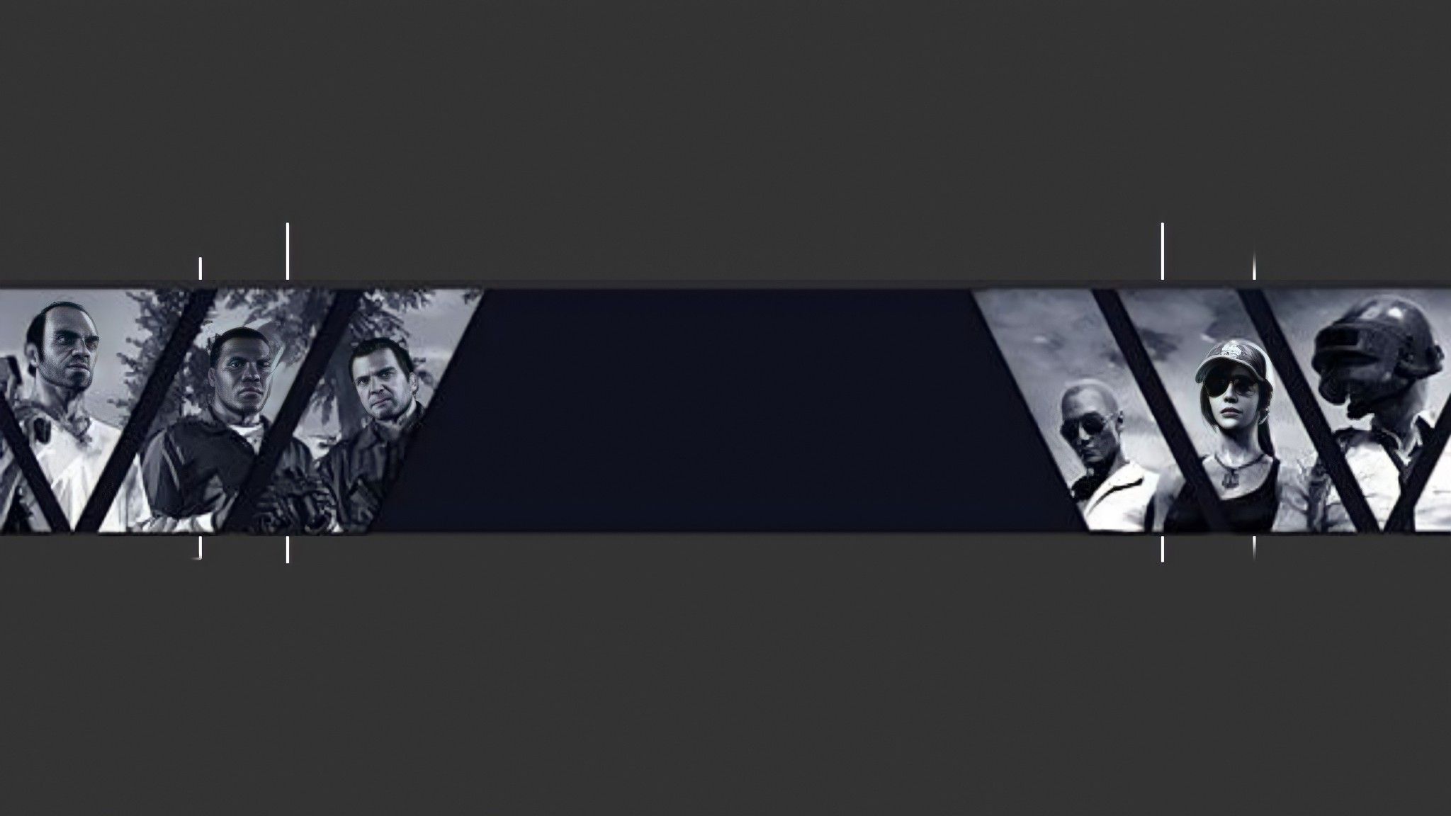 GTA PUBG Banner In Instagram ❤. Youtube Banner Design, Youtube Banner Background, Blue Background Image