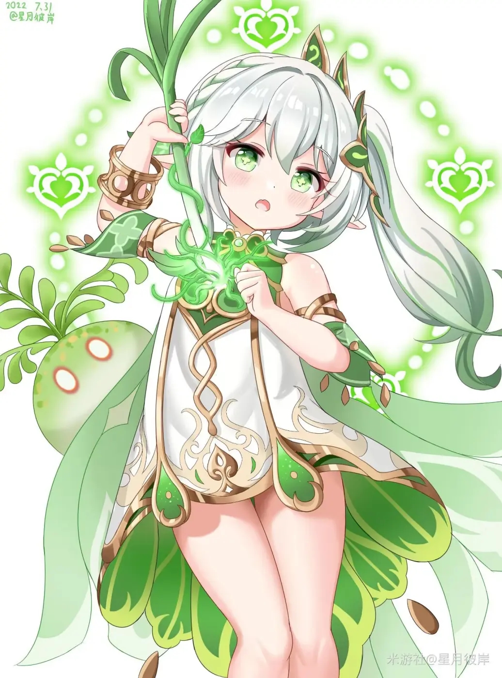 Wallpaper, anime girls, Genshin Impact, Nahida Genshin Impact 1036x1399