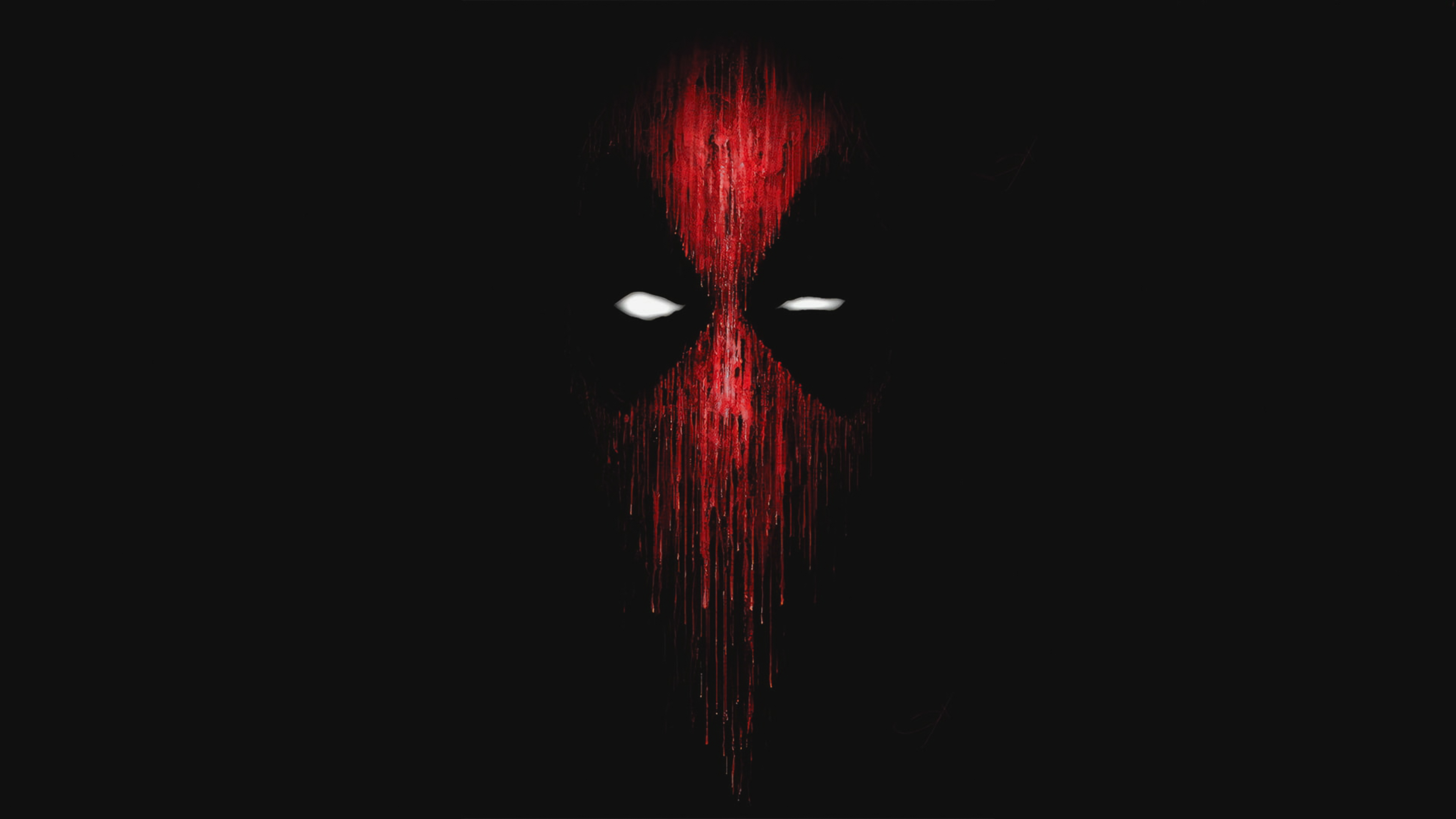 Deadpool Mask Desktop Wallpaper 4K