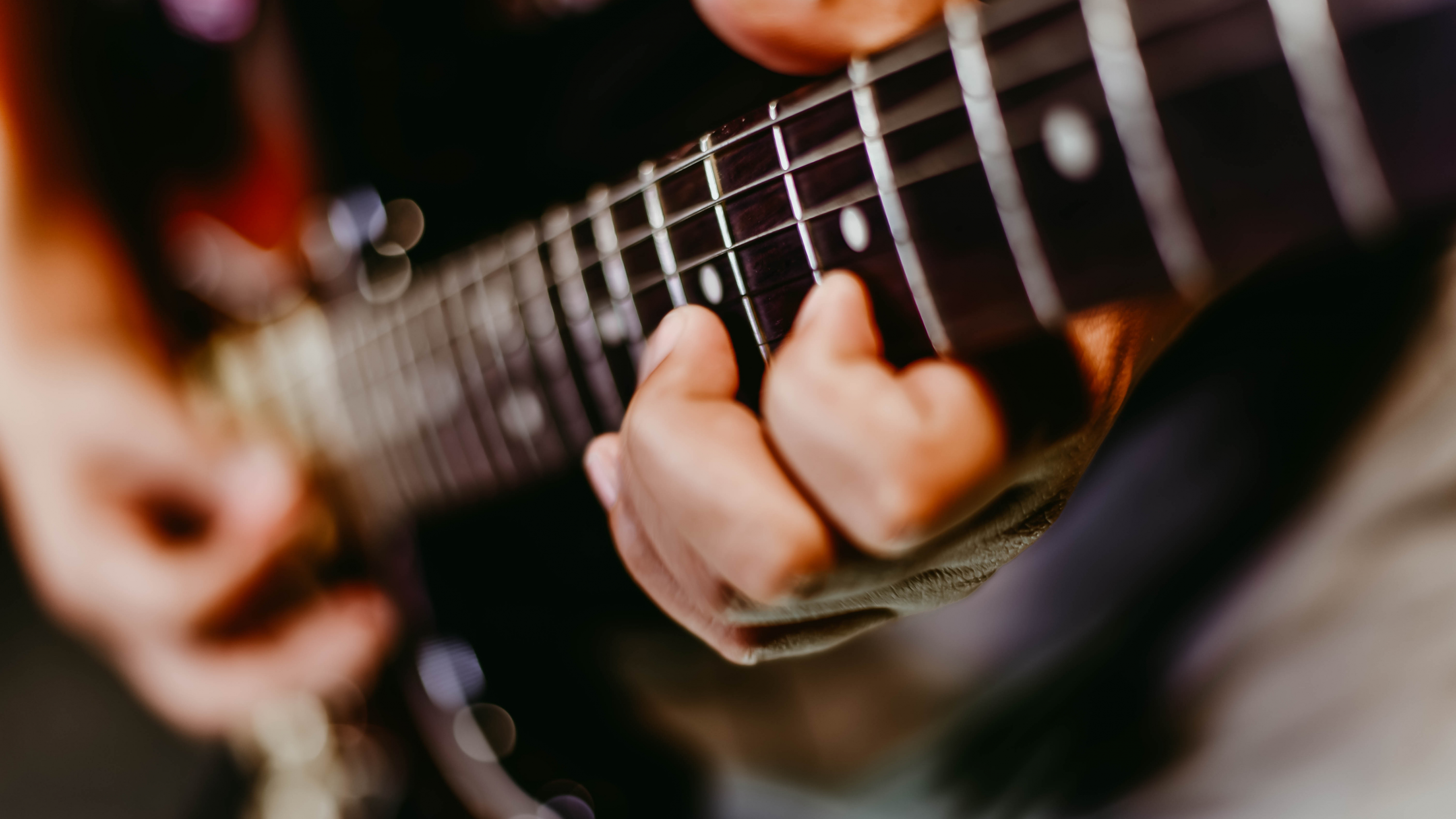 Download 3840x2160 Wallpaper Electric Guitar, Musical Instrument, Music, 4 K, Uhd 16:9, Widescreen, 3840x2160 HD Image, Background, 12968