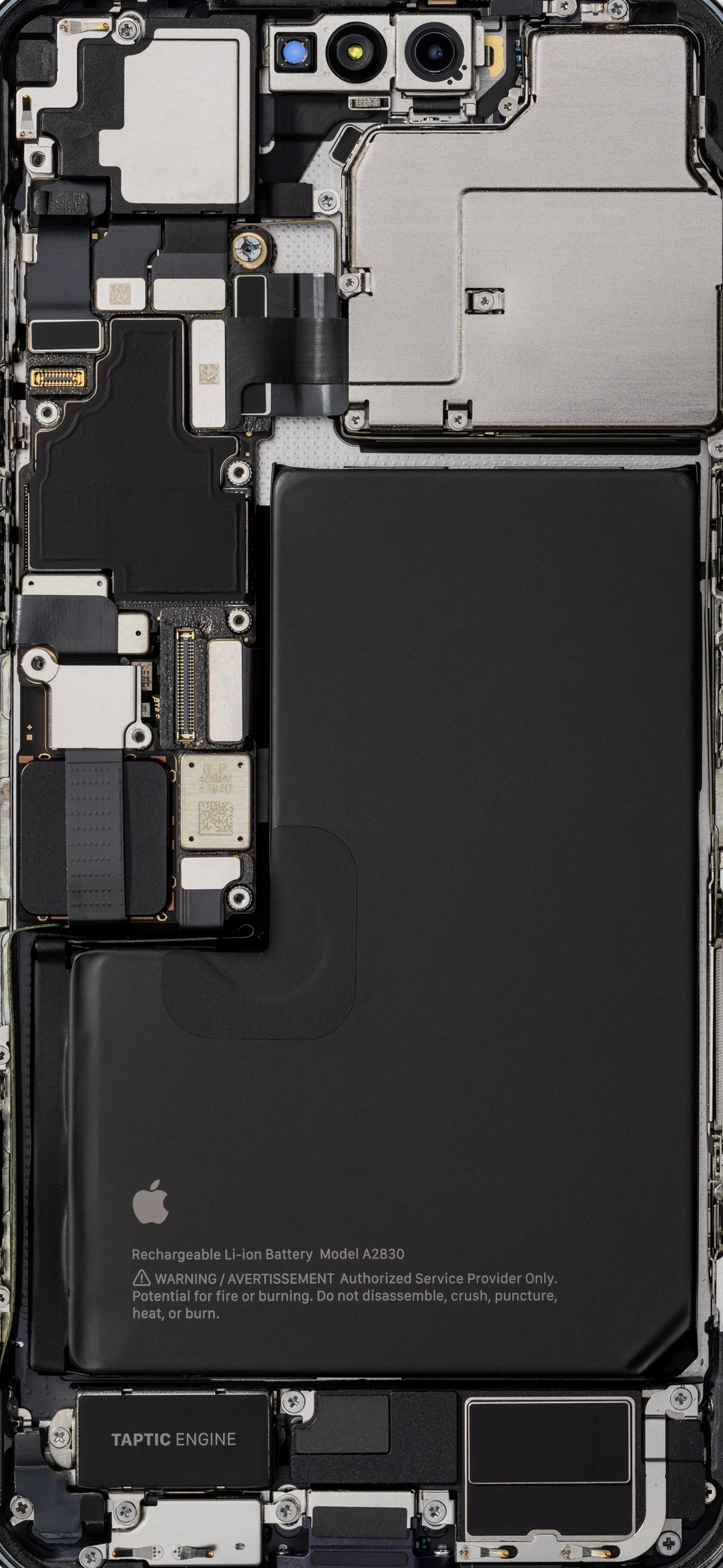 Internals And X Ray IPhone 14 Wallpaper