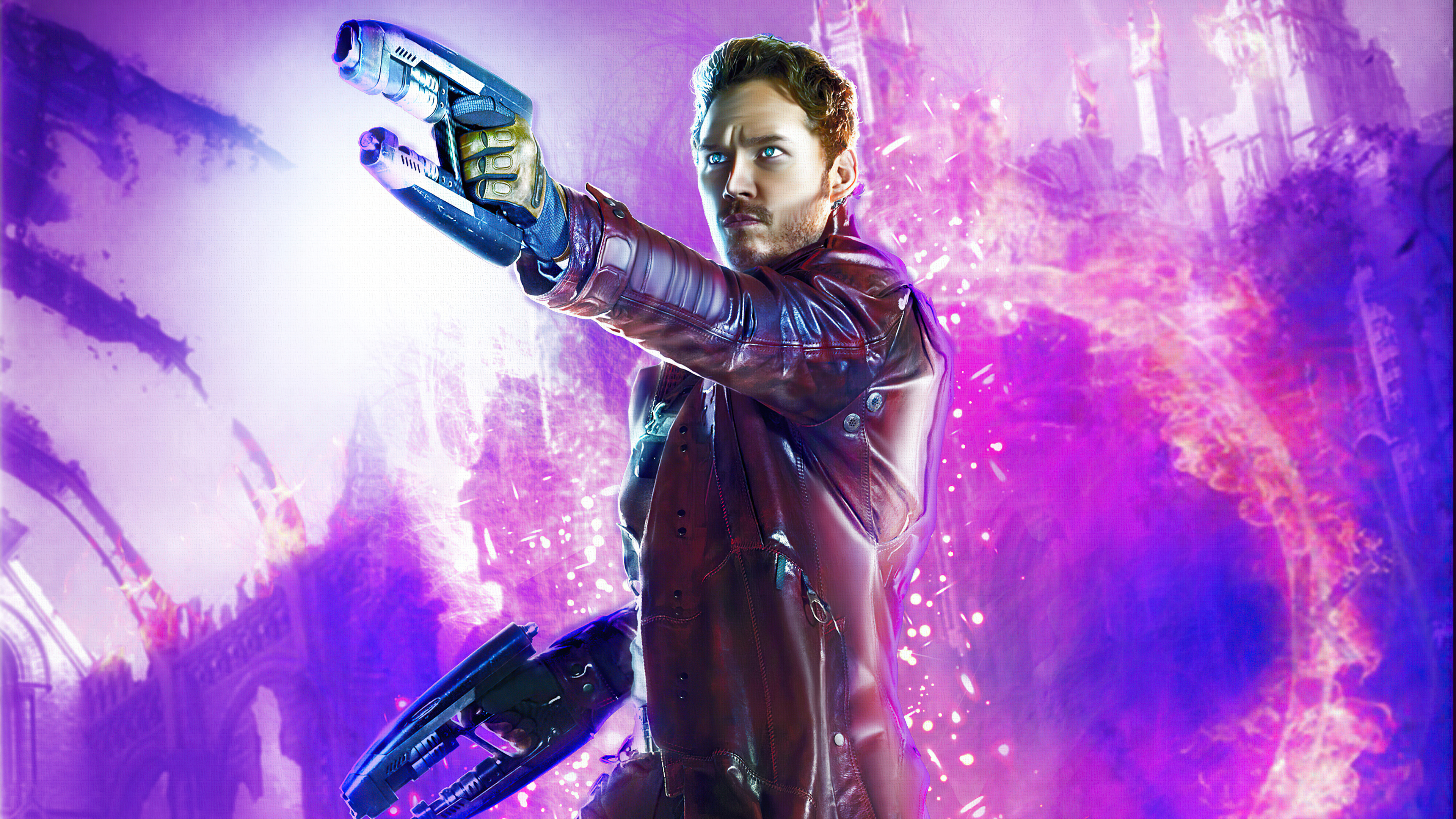 star lord, movies, guardians of the galaxy, hd, 4k, artstation Gallery HD Wallpaper