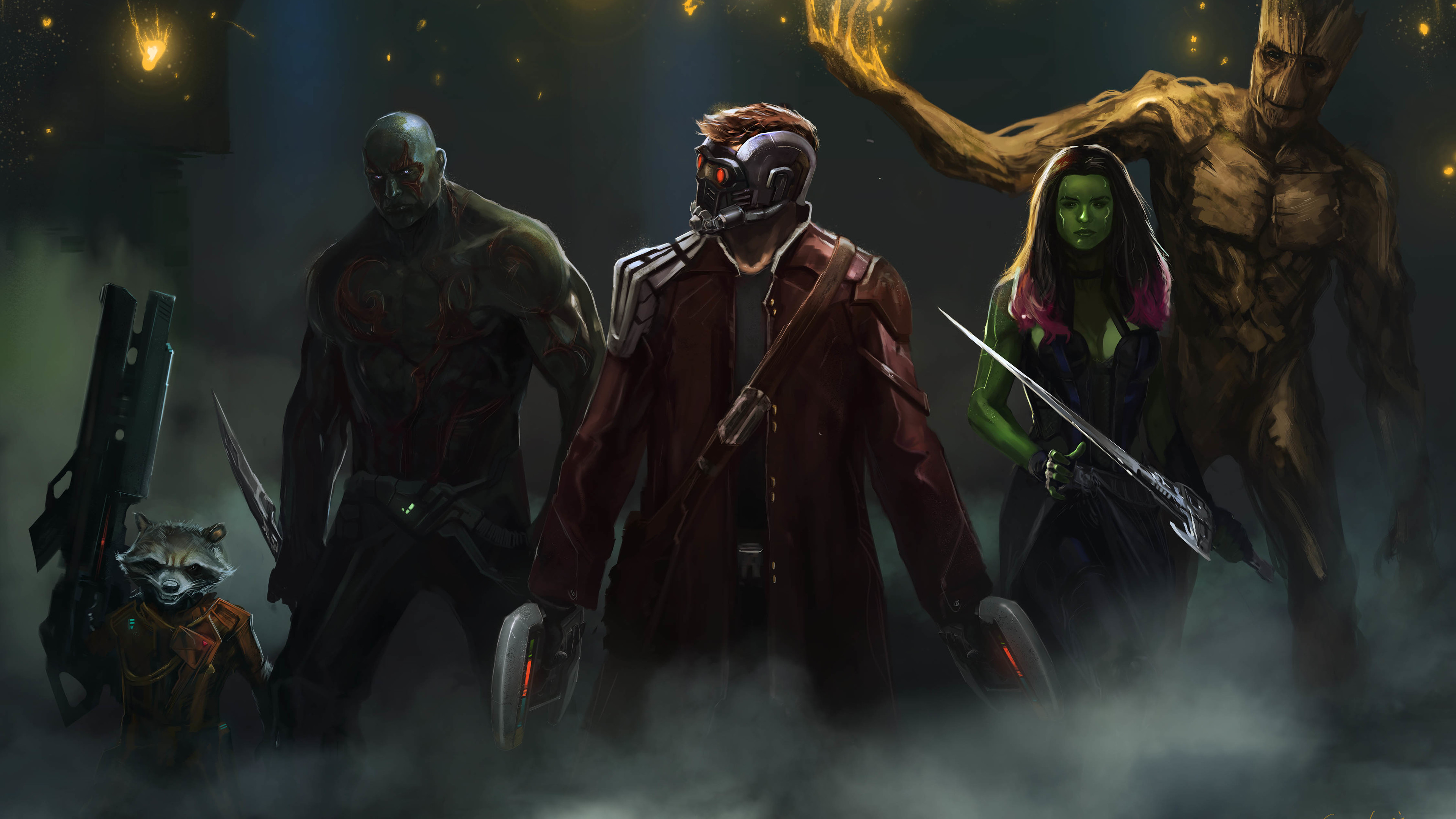 3840x2160 guardians galaxy wallpaper hd