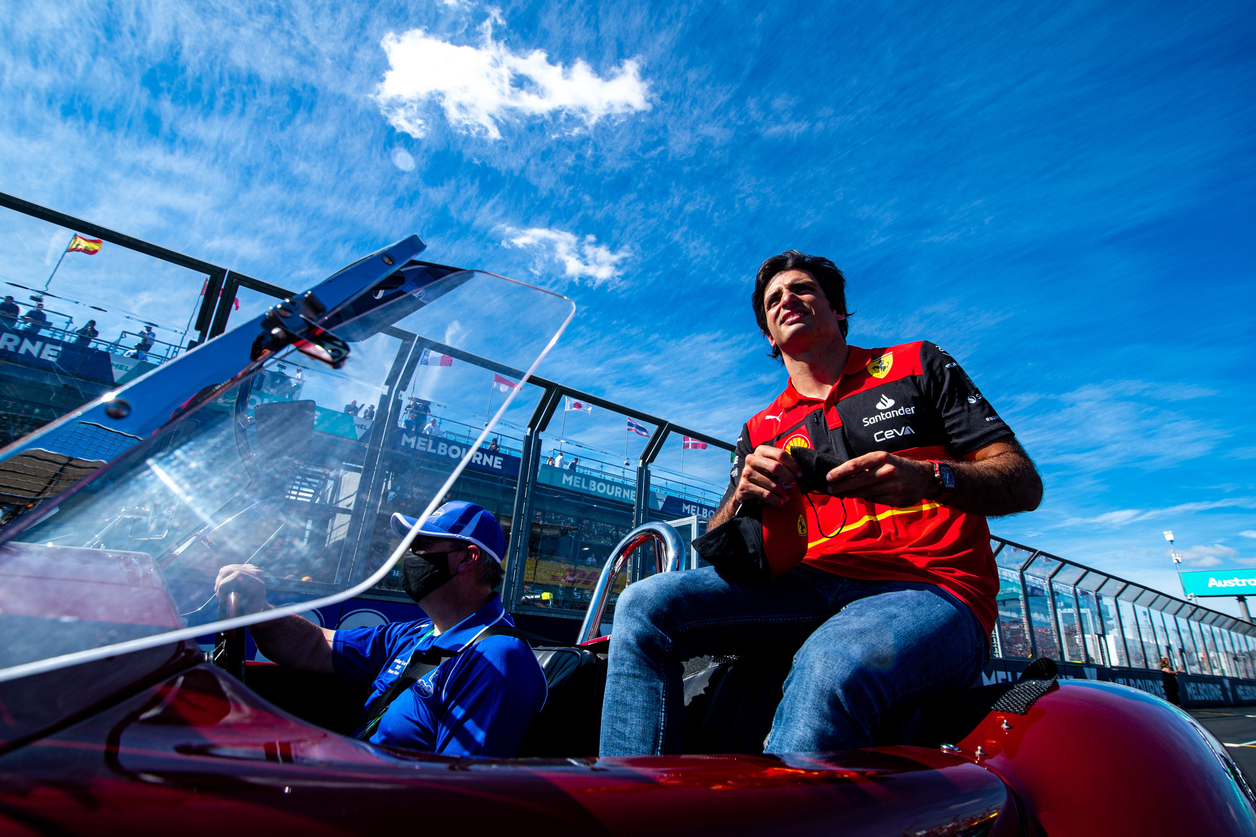 Carlos Sainz Jr. 4K Gallery HD Wallpaper