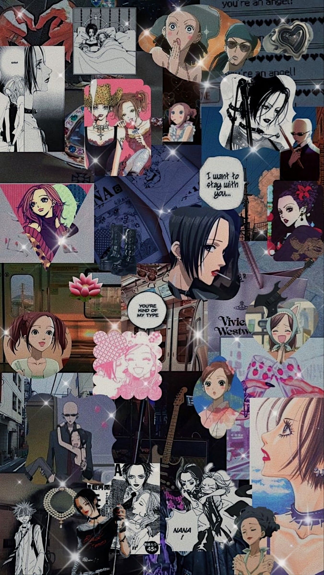 Nana ❤. Nana manga, Nana osaki, Retro wallpaper iphone