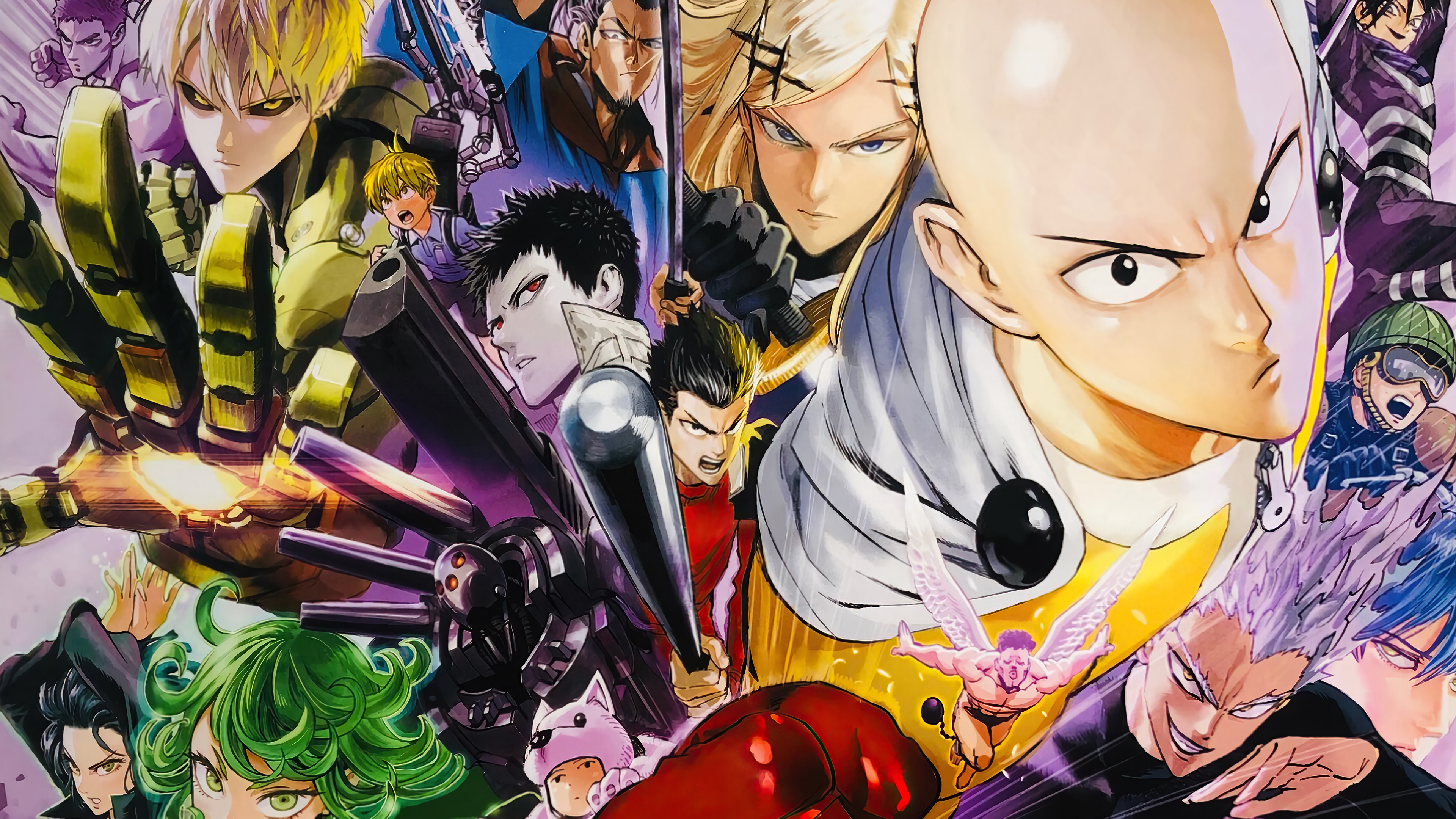 Free download One Punch Man S Class Anime Characters 4K Wallpaper 6801 [3840x2160] for your Desktop, Mobile & Tablet. Explore One Punch Man Characters Wallpaper. One Punch Man Desktop