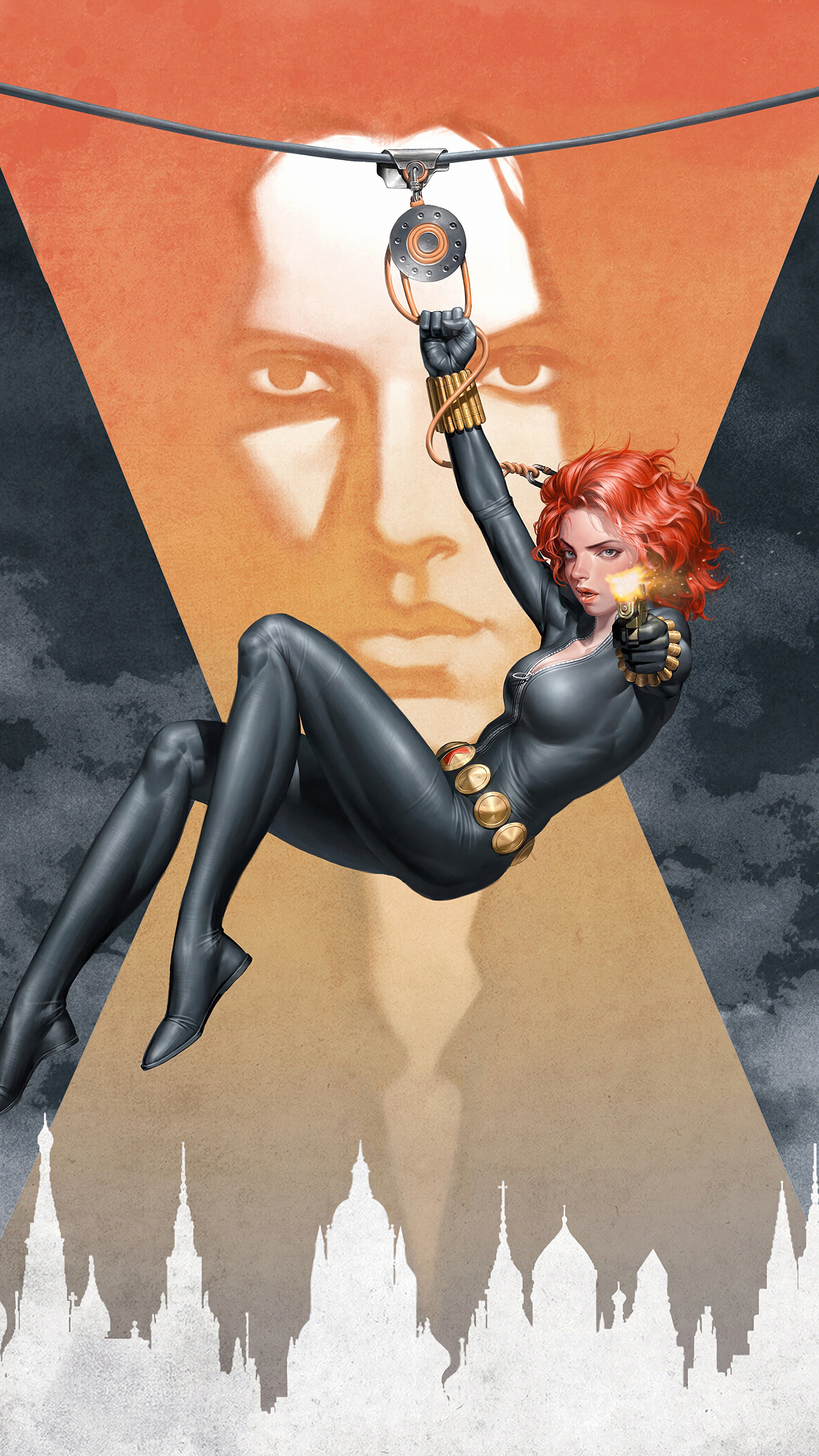 Black Widow, Marvel, 4k Gallery HD Wallpaper