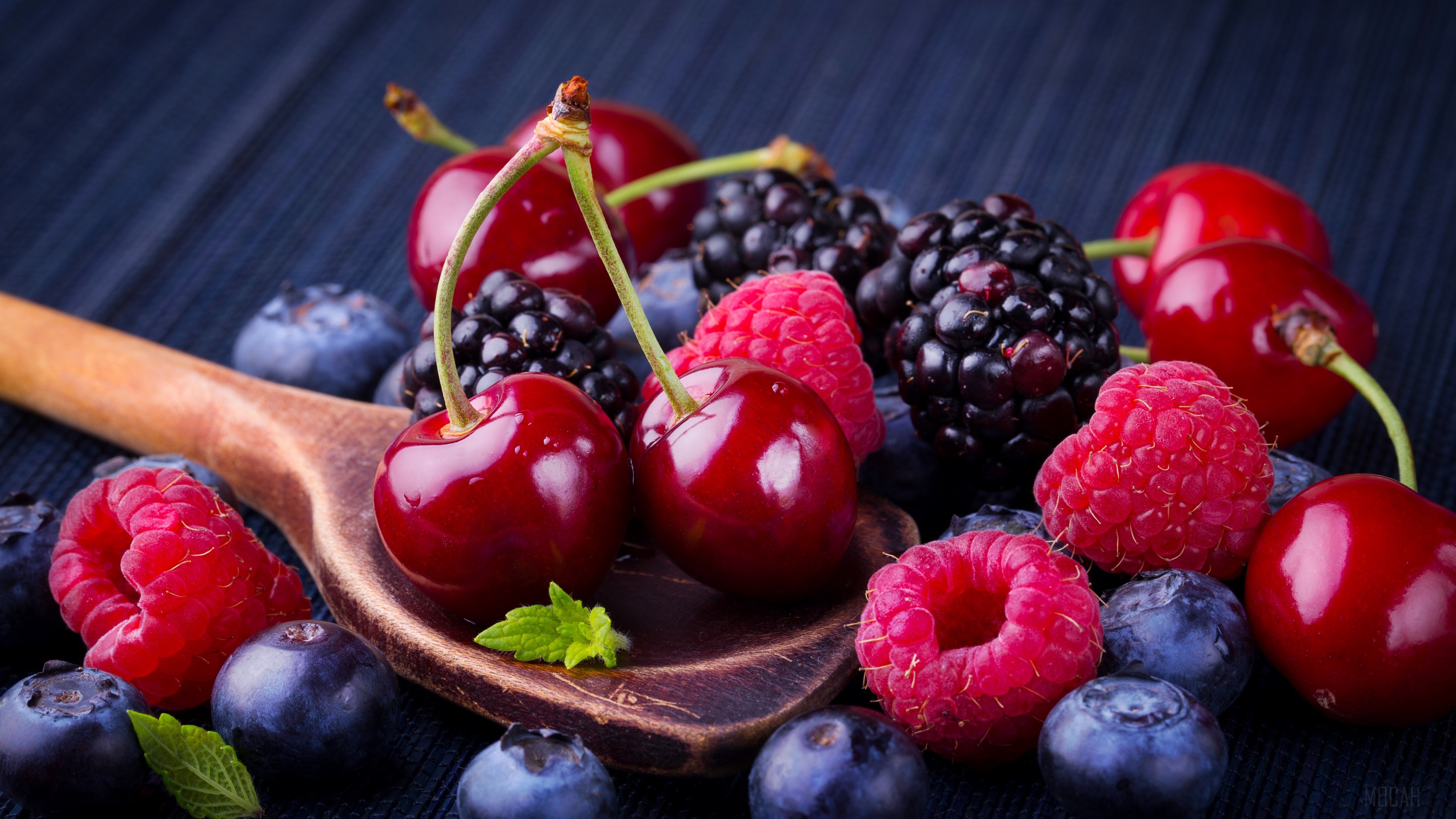 Berry, Blackberry, Blueberry, Cherry, Raspberry 4k Gallery HD Wallpaper