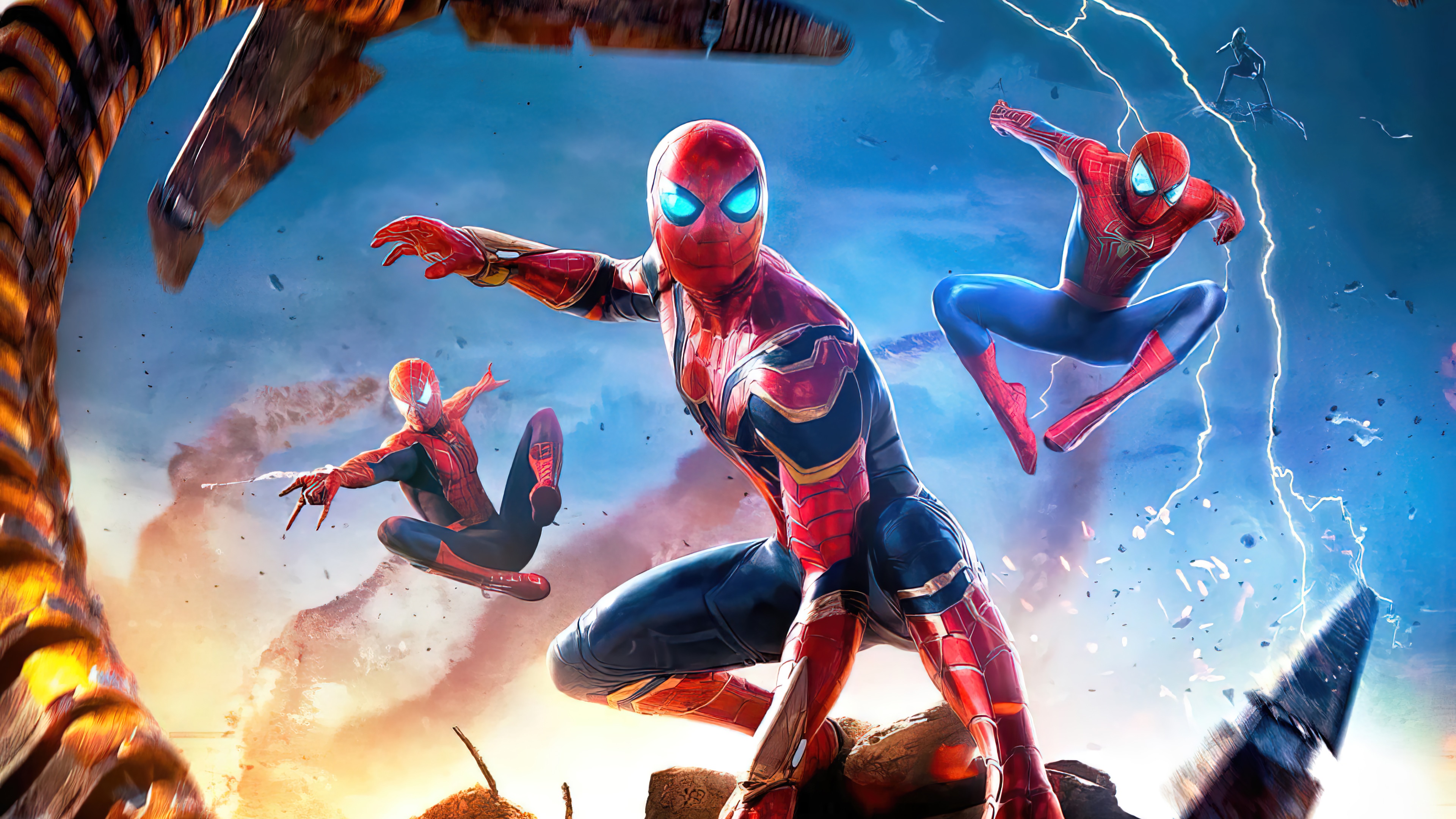 Spider Man, No Way Home, Movie, 2021, 4k Gallery HD Wallpaper