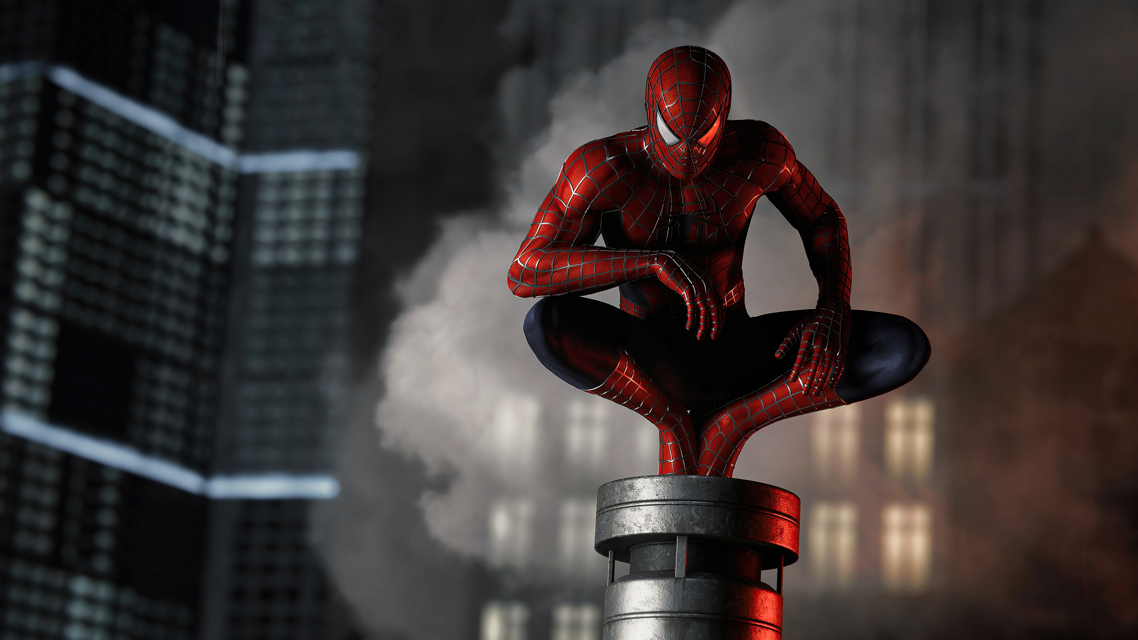 Marvel's Spider Man Wallpaper 4K, PlayStation 4