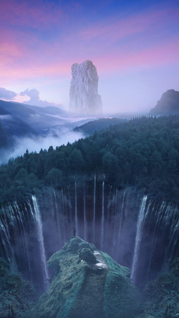 Fantasy World iPhone Wallpaper. World