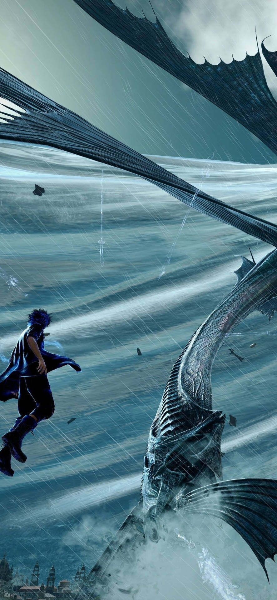 Download Explore the world of Final Fantasy on your iPhone Wallpaper