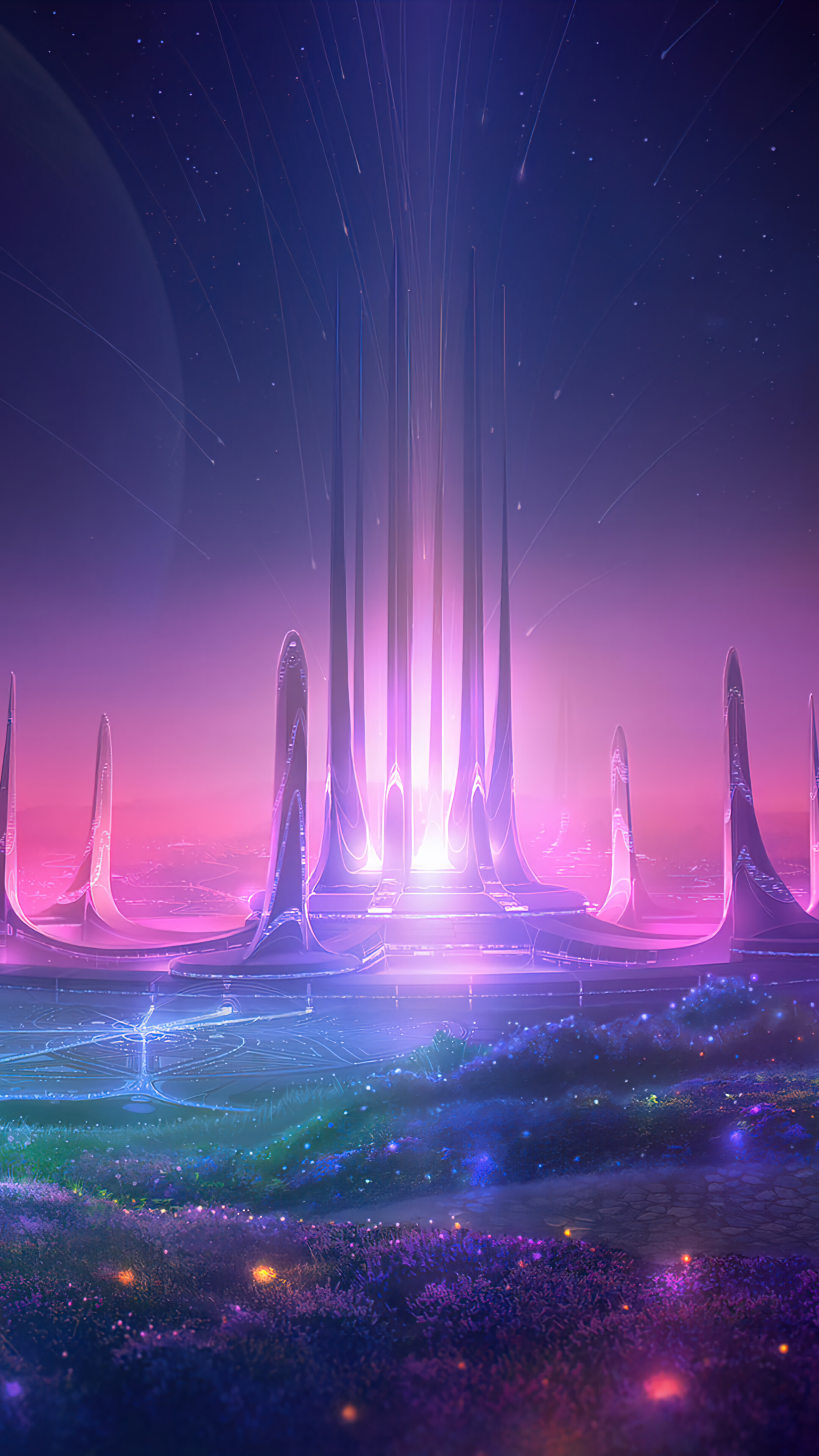 Free download Night Fantasy Scenery Art 4K Phone iPhone Wallpaper 6090b [2160x3840] for your Desktop, Mobile & Tablet. Explore Vertical Screen Wallpaperx2560 Wallpaper Vertical, HD Vertical Wallpaper, Cool Vertical Wallpaper