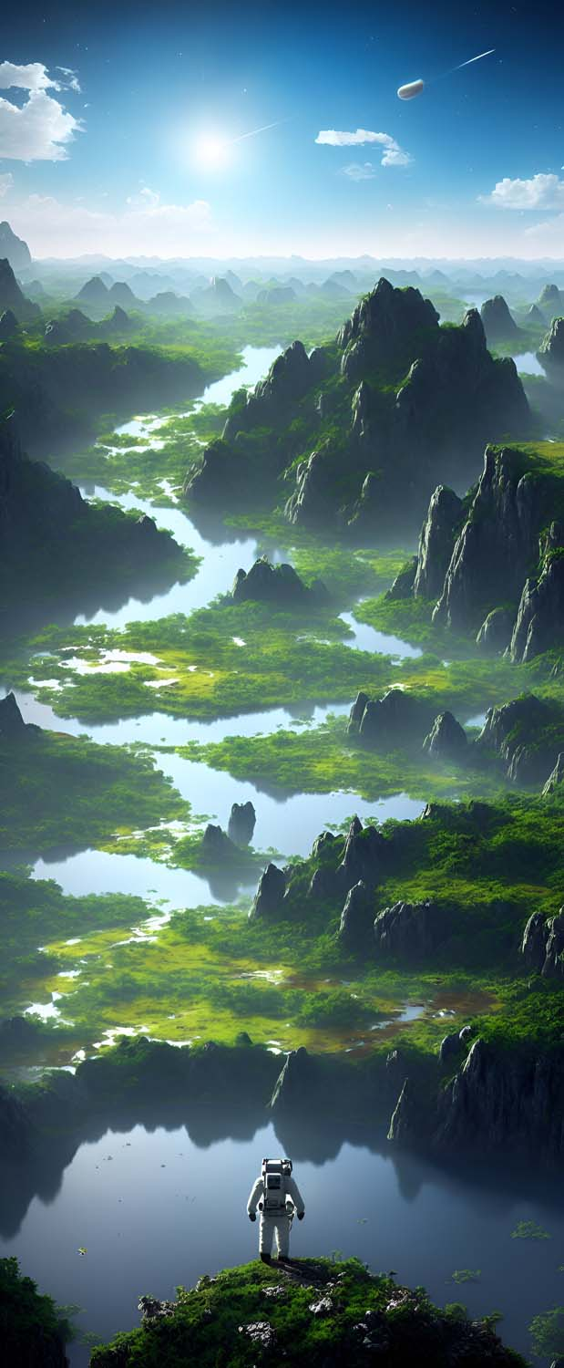 New Worlds Discovery IPhone Wallpaper 4K IPhone Wallpaper Wallpaper Download