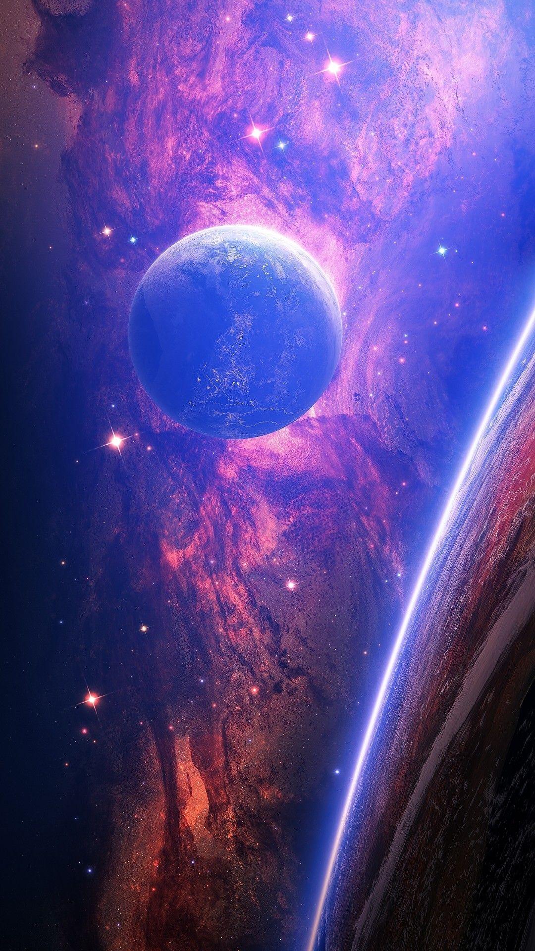 Vertical Space Wallpaper