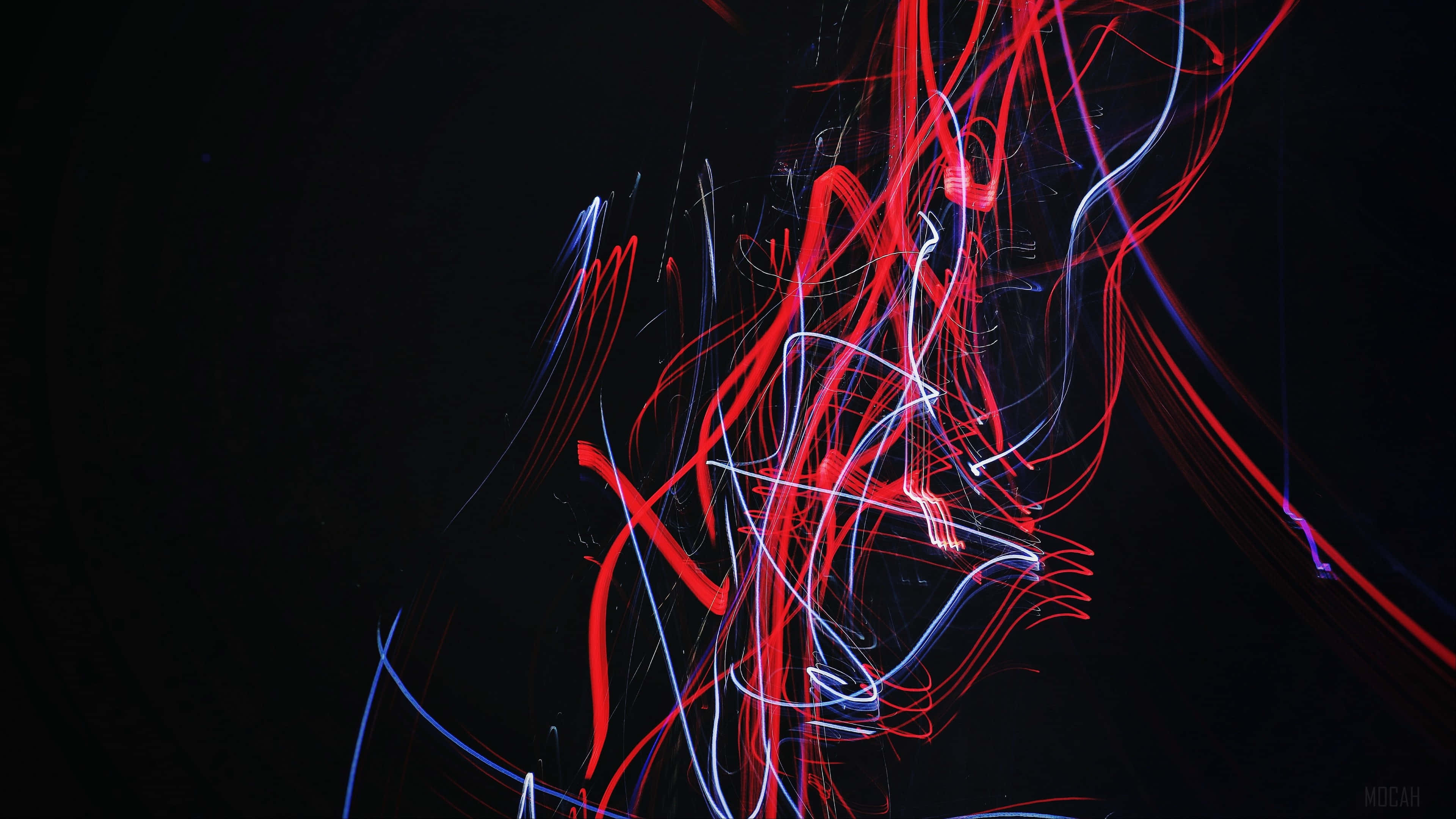 Download Caption: Modern Style 4k Stripe Wallpaper With Vibrant Color Gradients Wallpaper