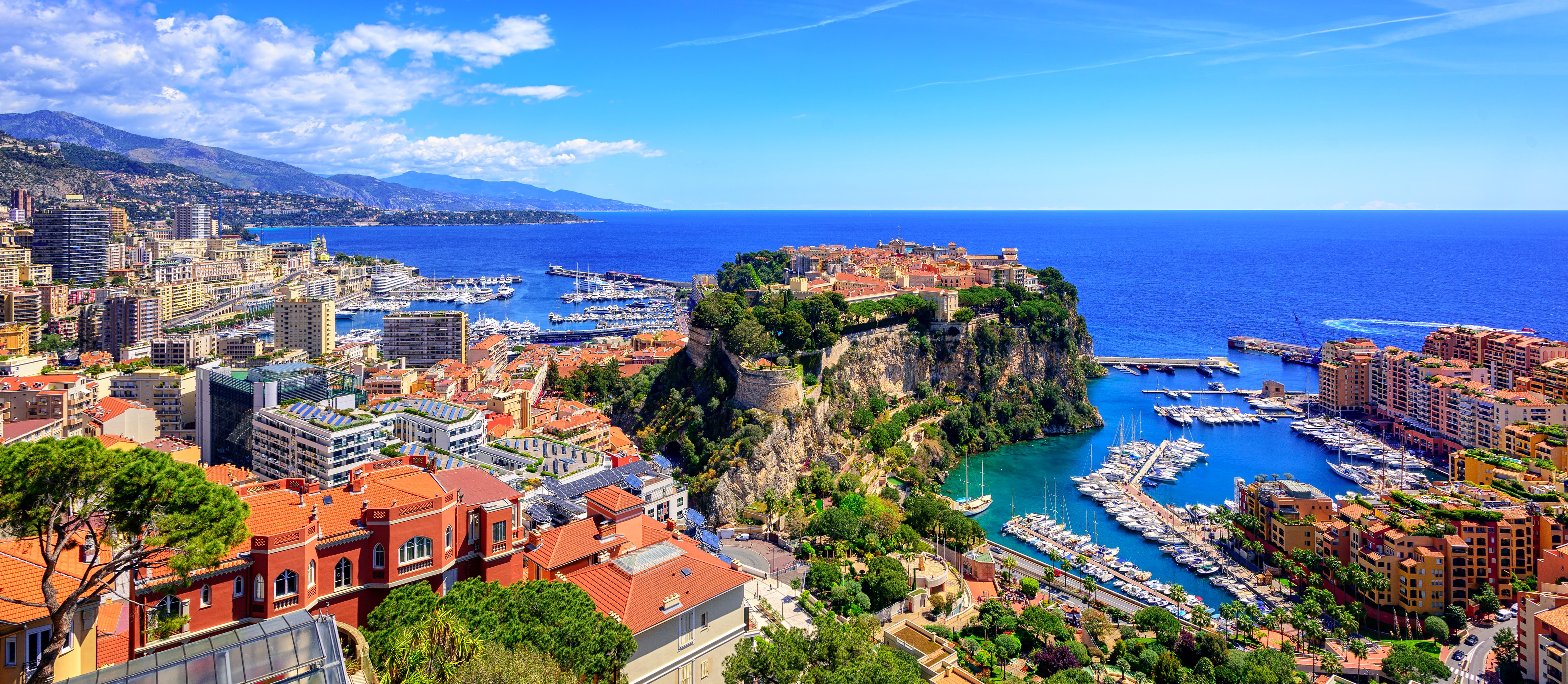 4K, 5K, Prince Palace, Monaco, Coast, Houses, Marinas, Palace Gallery HD Wallpaper