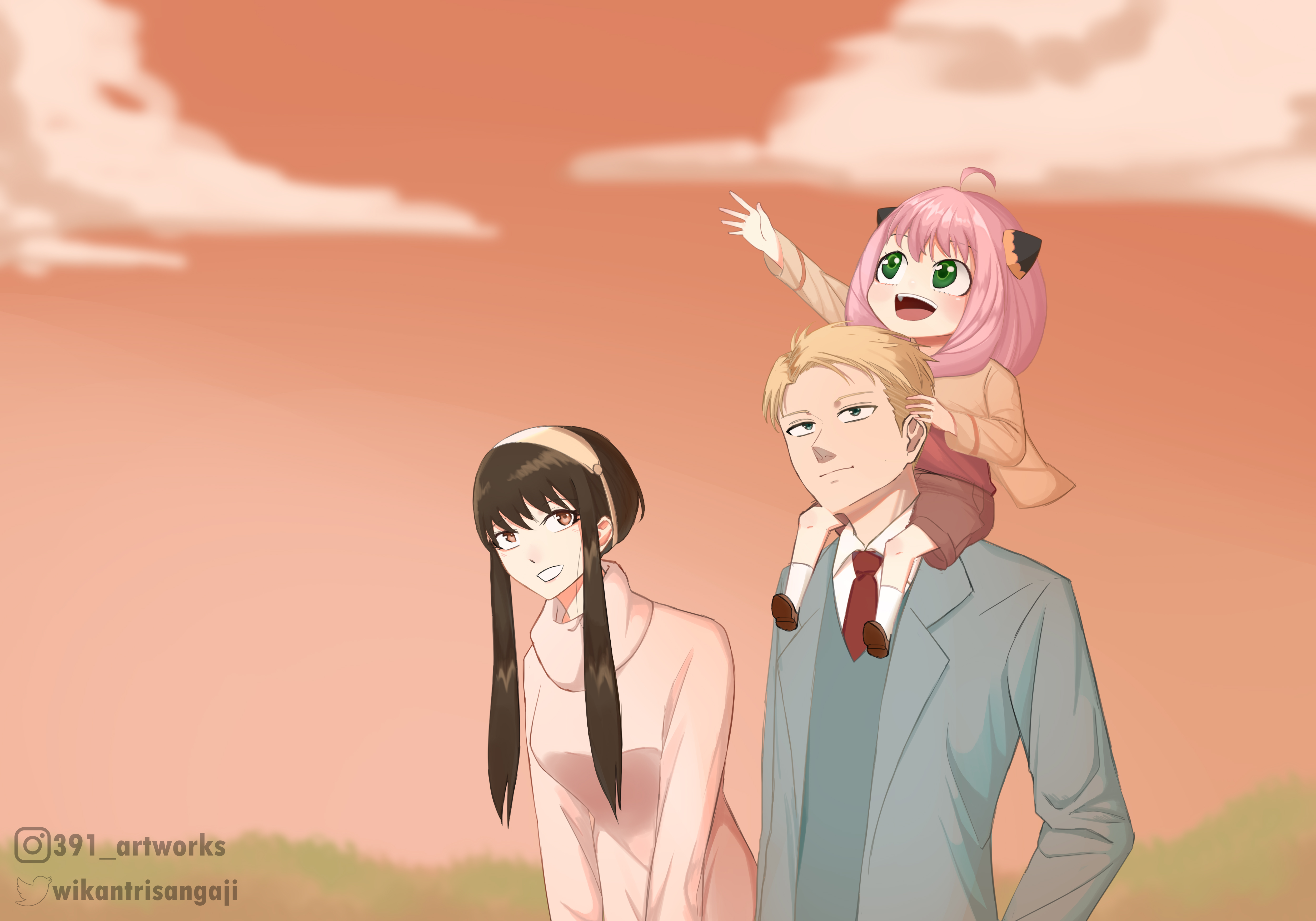 Anime Spy x Family 4k Ultra HD Wallpaper