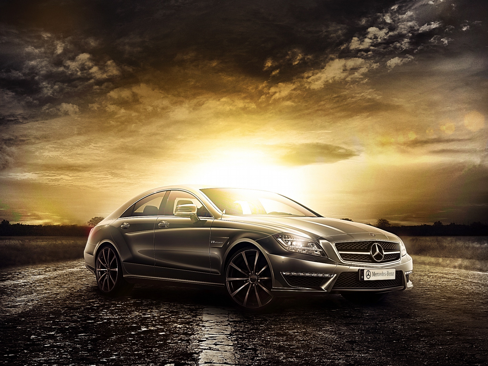 Mercedes Benz CLS63 HD Wallpaper Und Hintergründe