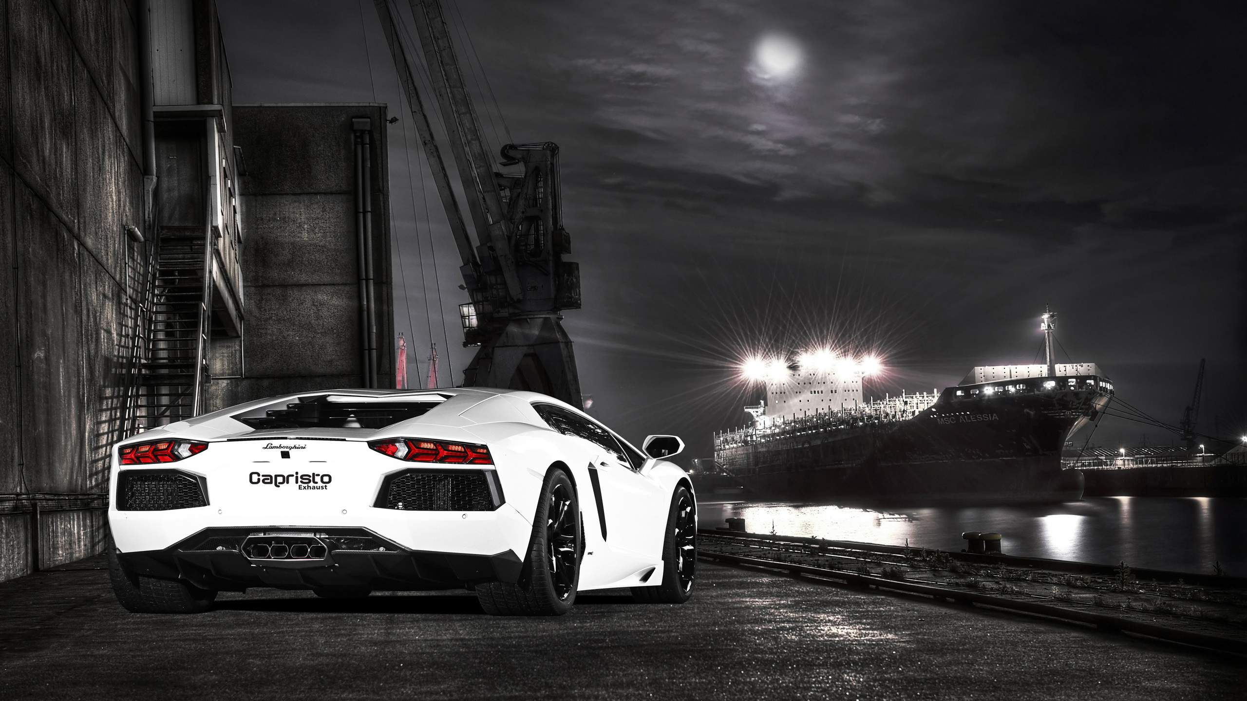 Lamborghini Aventador By Capristo 2 Wallpaper Car Wallpaper