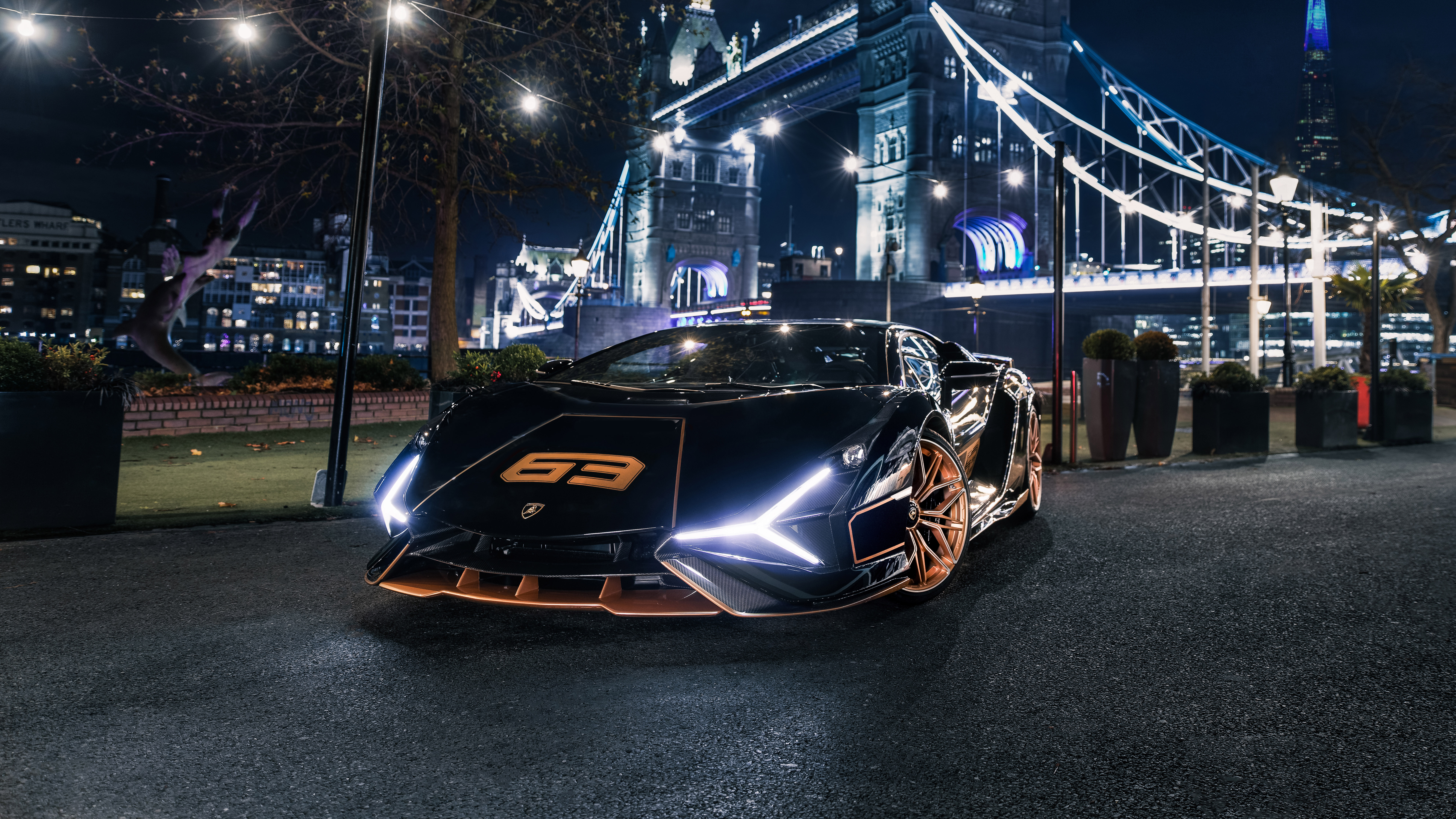 Lamborghini Sián FKP 37 2021 4K 8K Wallpaper Car Wallpaper