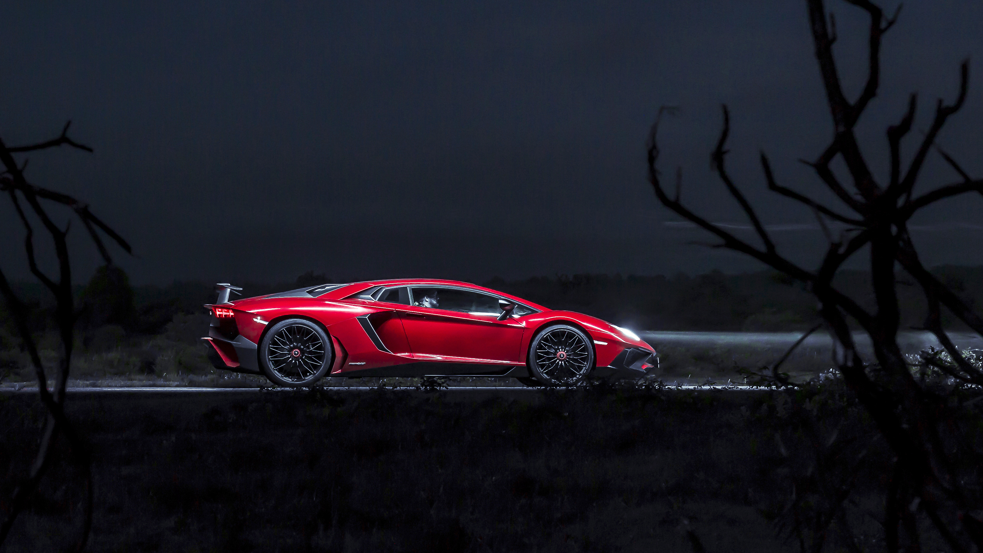 Wallpaper: one night in Lambo's 740bhp Aventador SV