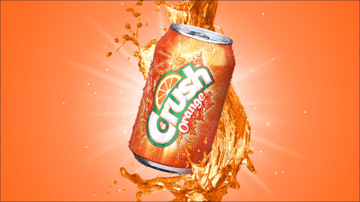 Crush Soda orange rush