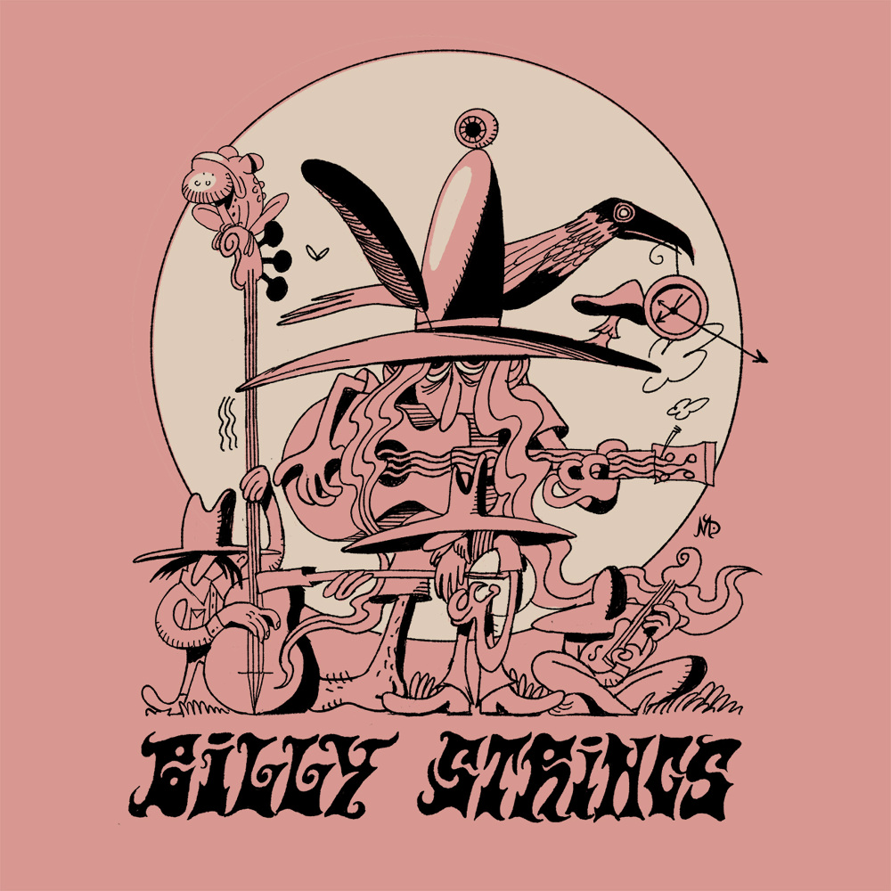 Billy Strings Donders & illustration