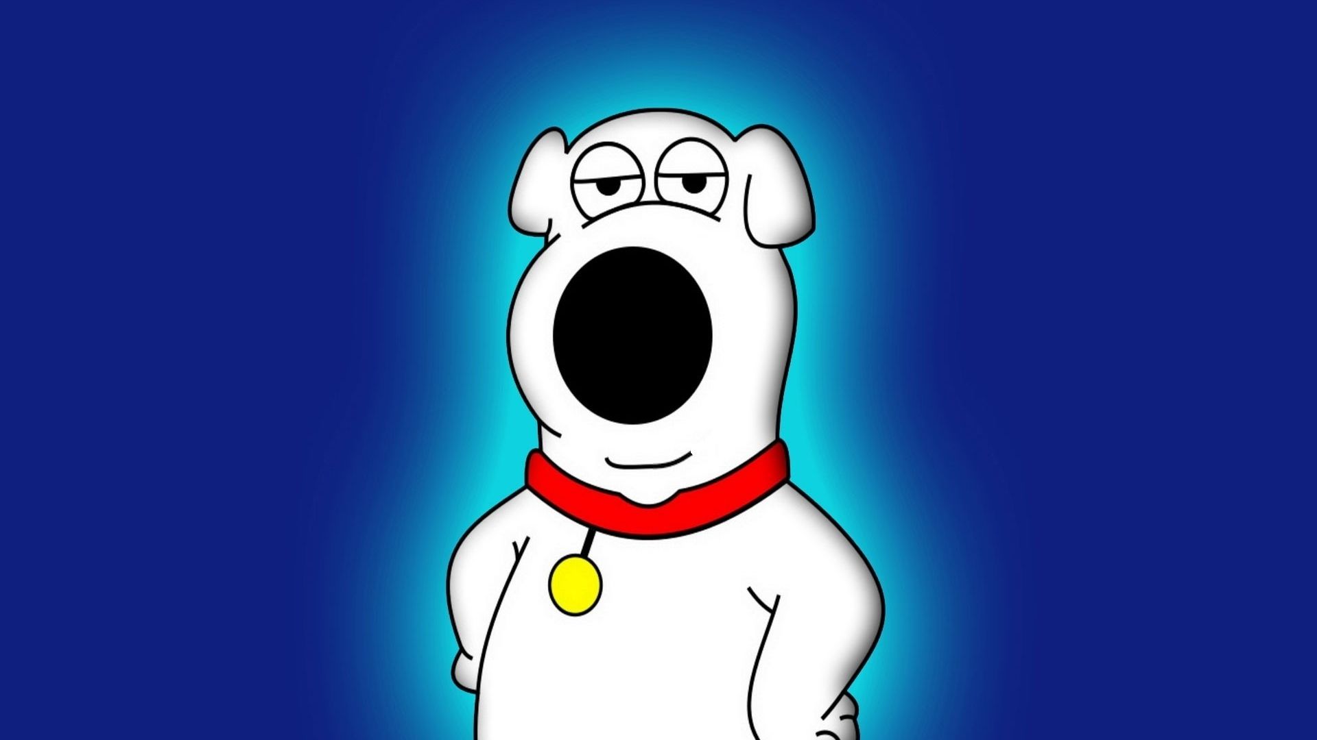 Desktop Wallpaper Dog, Family Guy, Tv Series, Cartoon, Minimal, HD Image, Picture, Background, 19b2e3