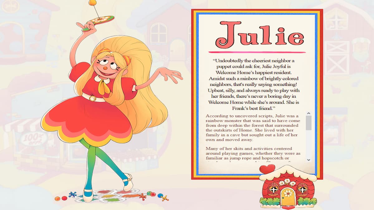 Welcome Home ARG Characters, listed Game Guides